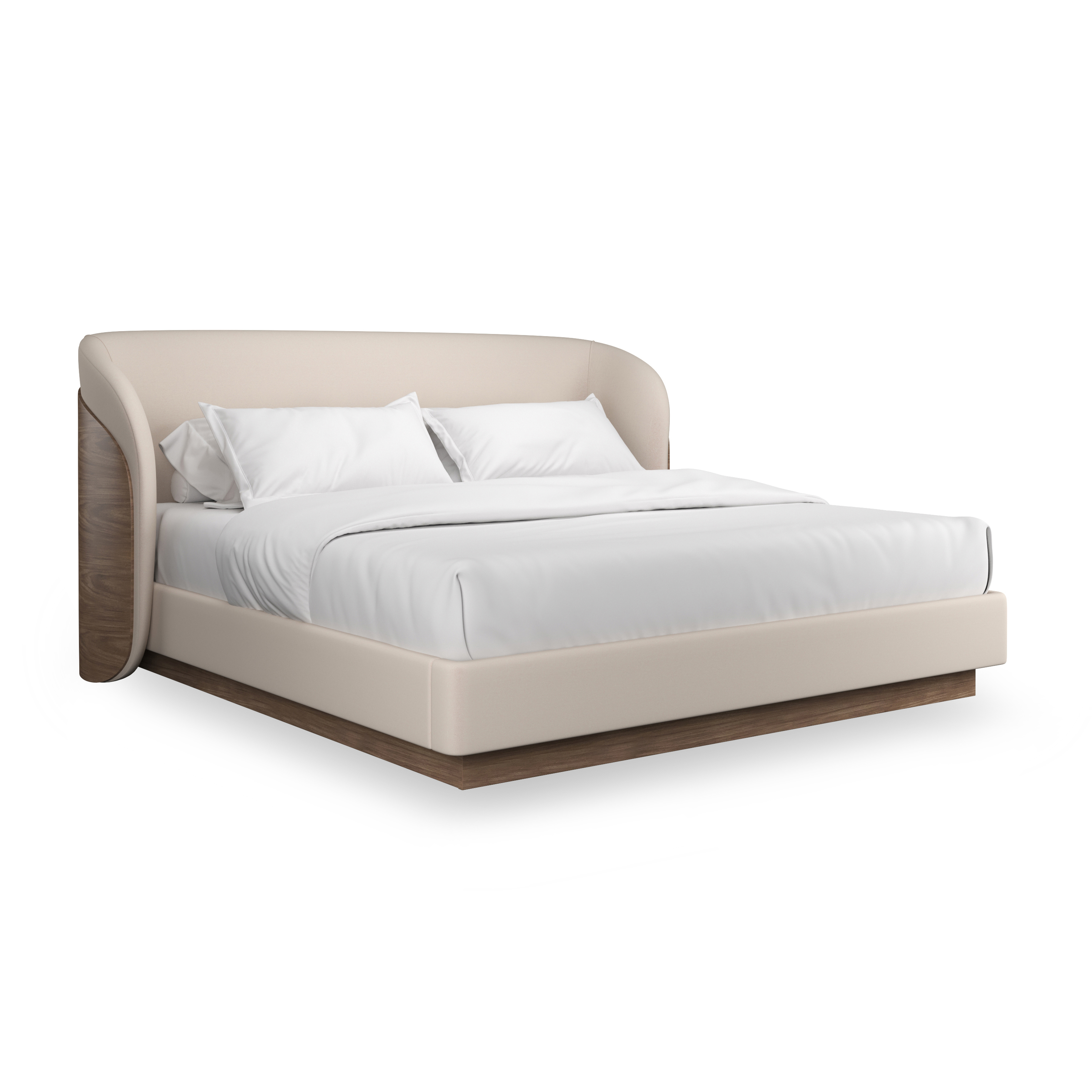 Caracole Caracole Classic Modern Upholstered Queen Bed