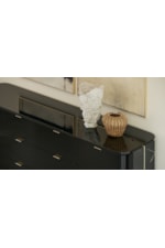 Caracole Caracole Classic Modern Stone-Panel Sideboard with Soft-Close Drawers