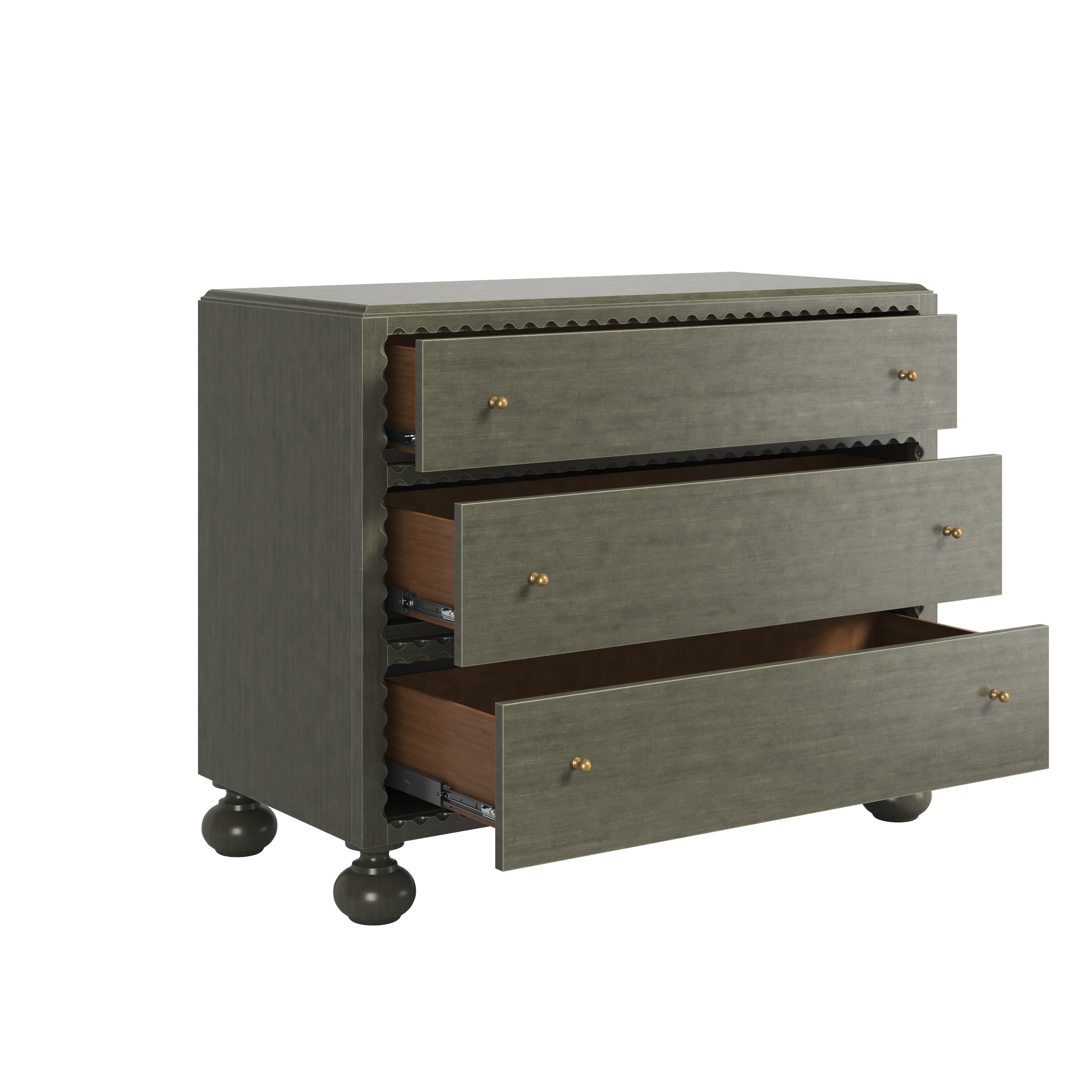 3-Drawer Accent Chest