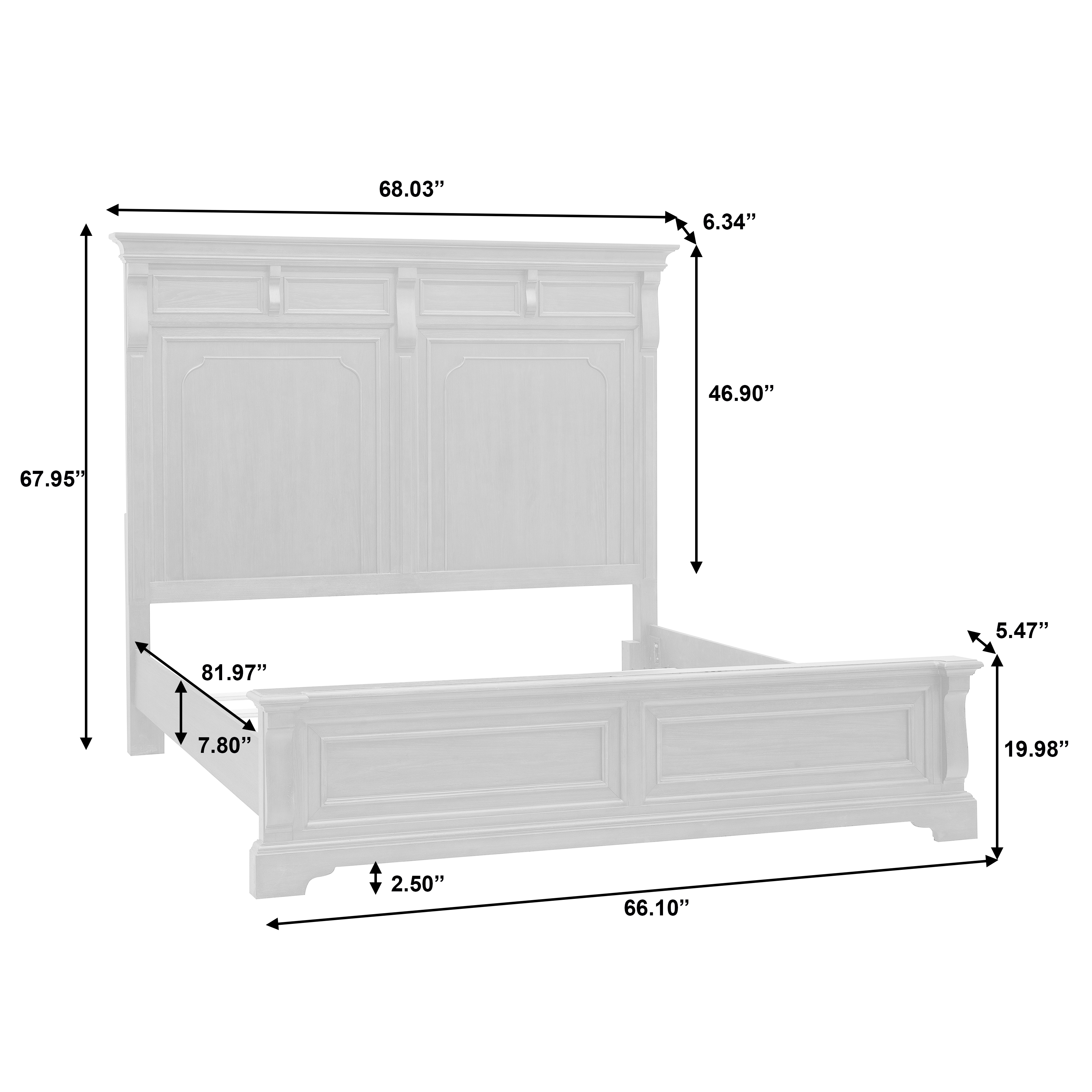 Pulaski Furniture Hickory Creek Queen Panel Bed