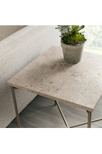 Pulaski Furniture Pulaski Accents Contemporary Large Stone Top Nesting Table