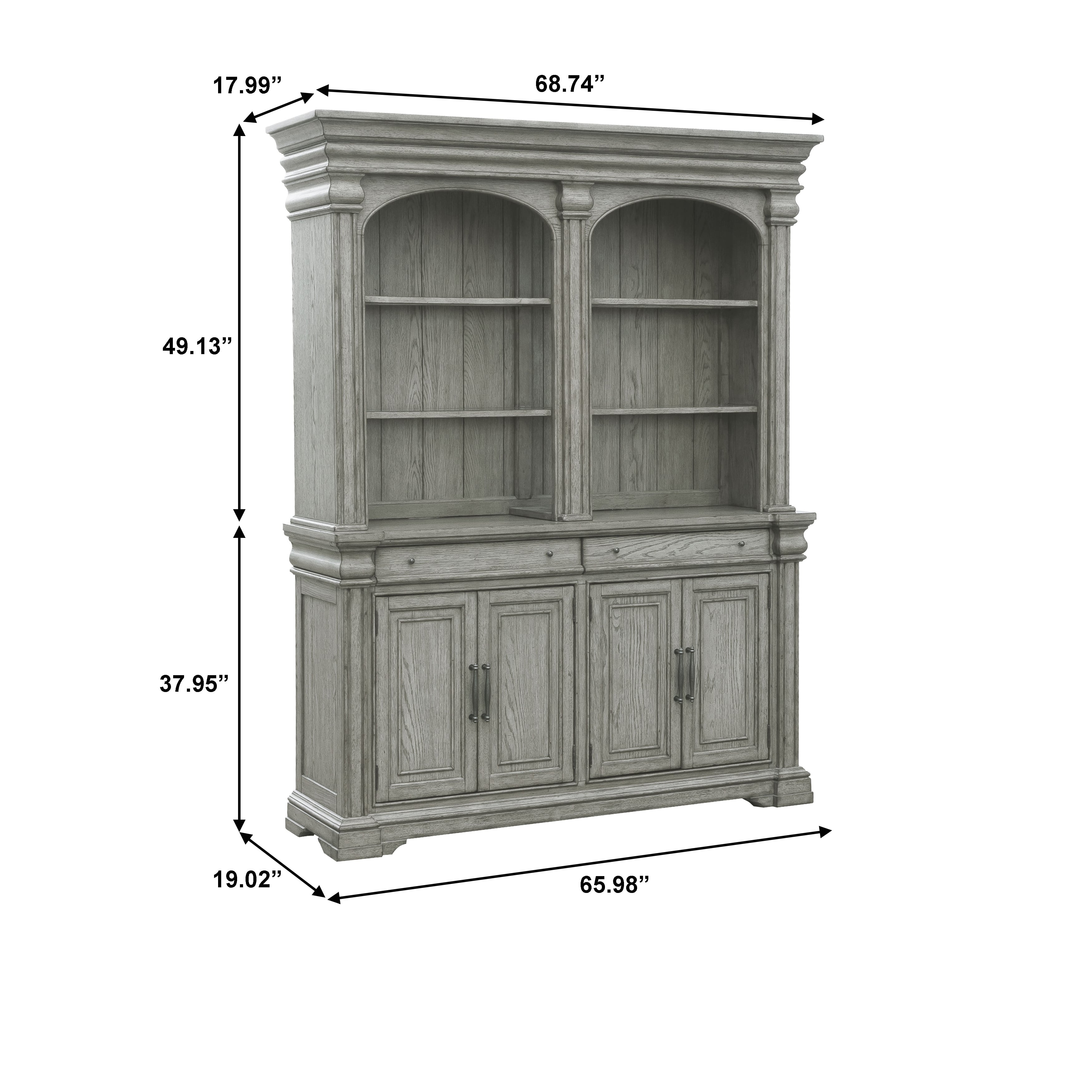 Pulaski Furniture Madison Ridge Server and Hutch