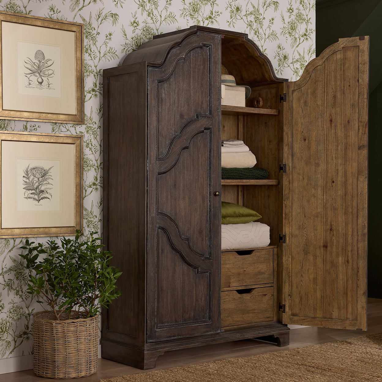 Pulaski Furniture Revival Row 2-Door Armoire