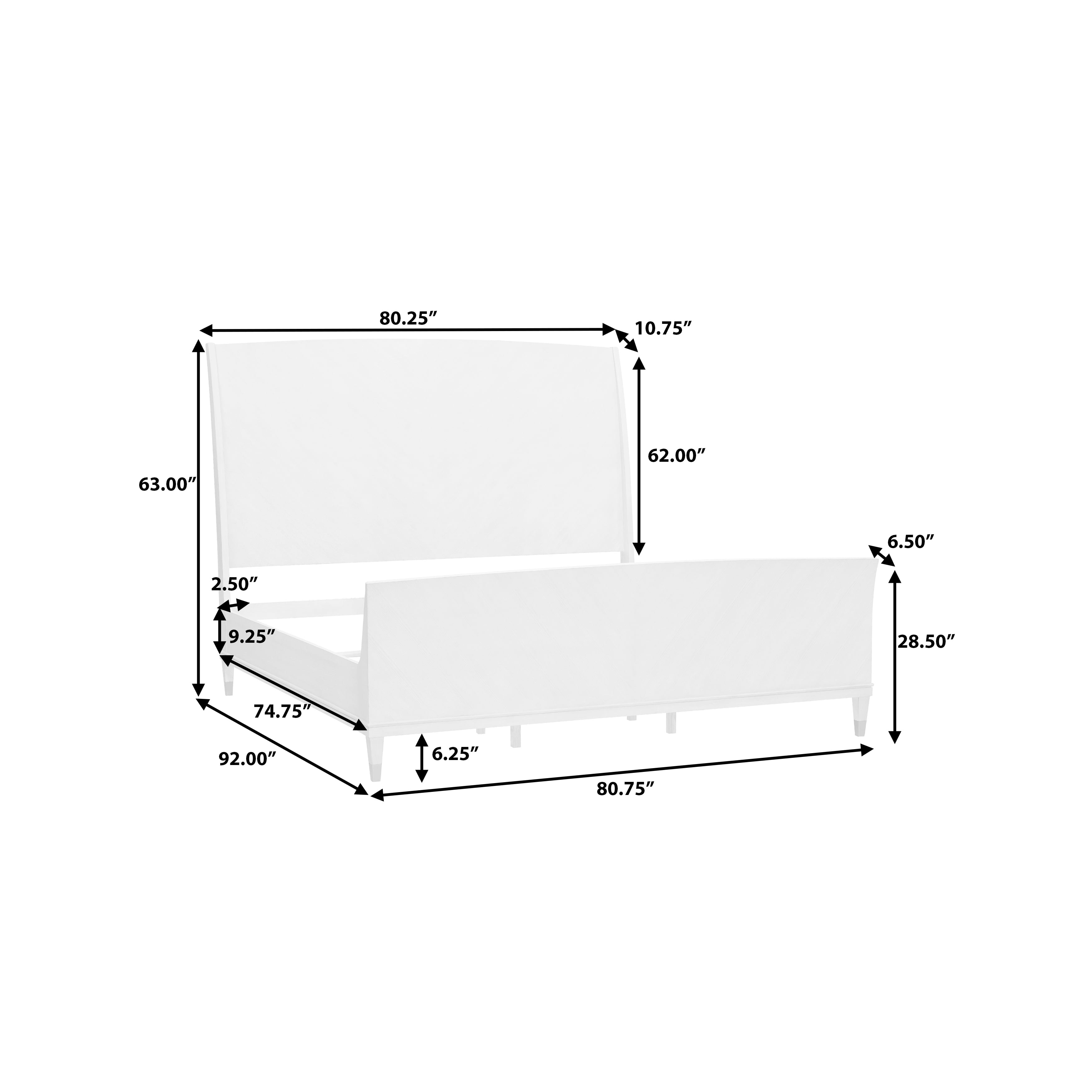 Pulaski Furniture Ashby Place California King Panel Bed