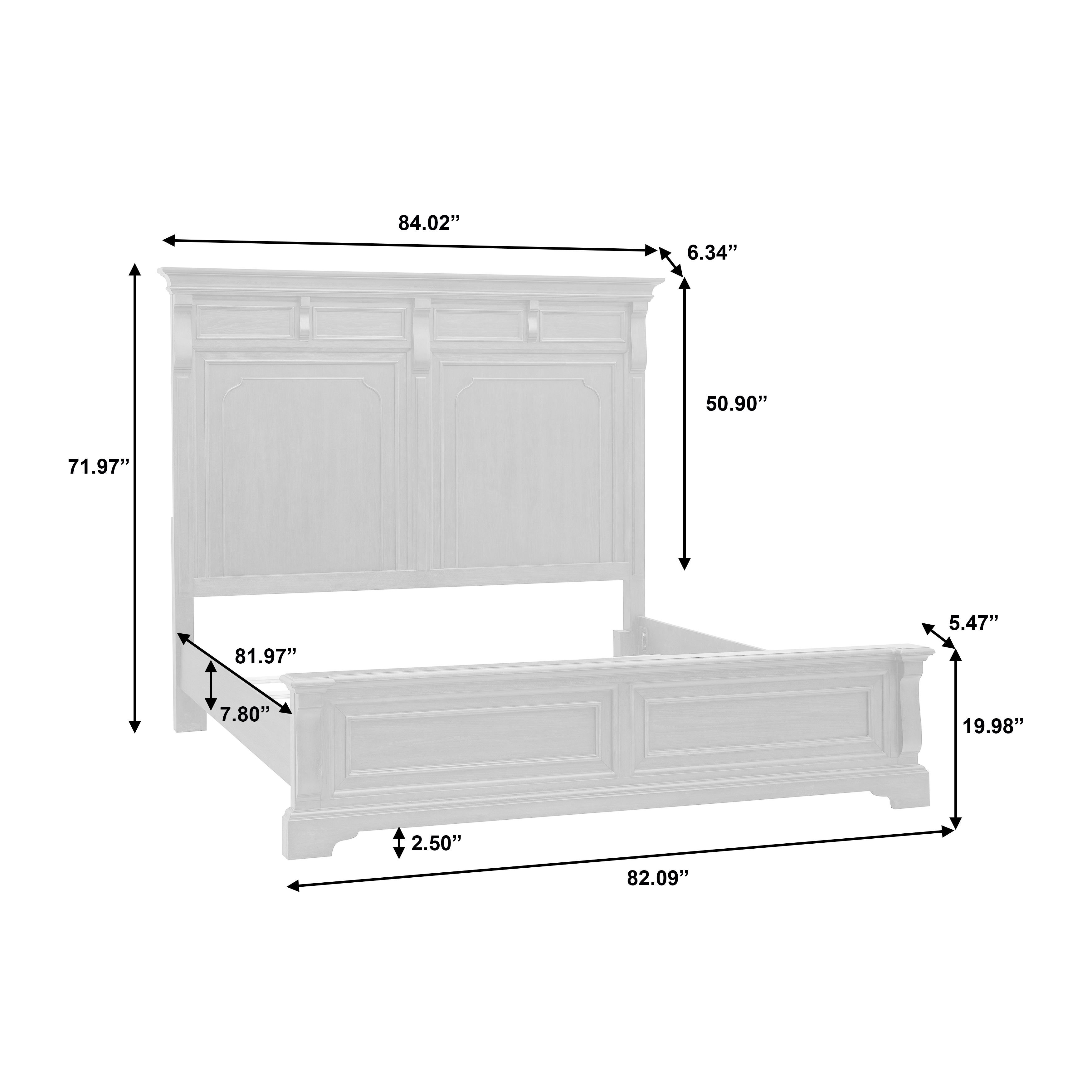Pulaski Furniture Hickory Creek King Panel Bed