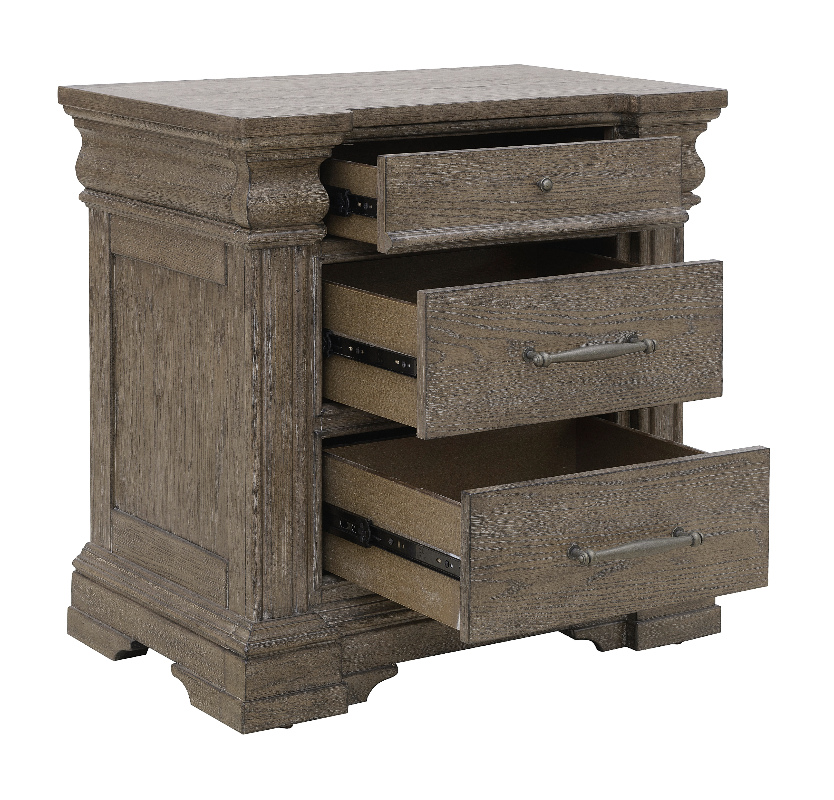 Pulaski Furniture Madison Ridge 3-Drawer Nightstand