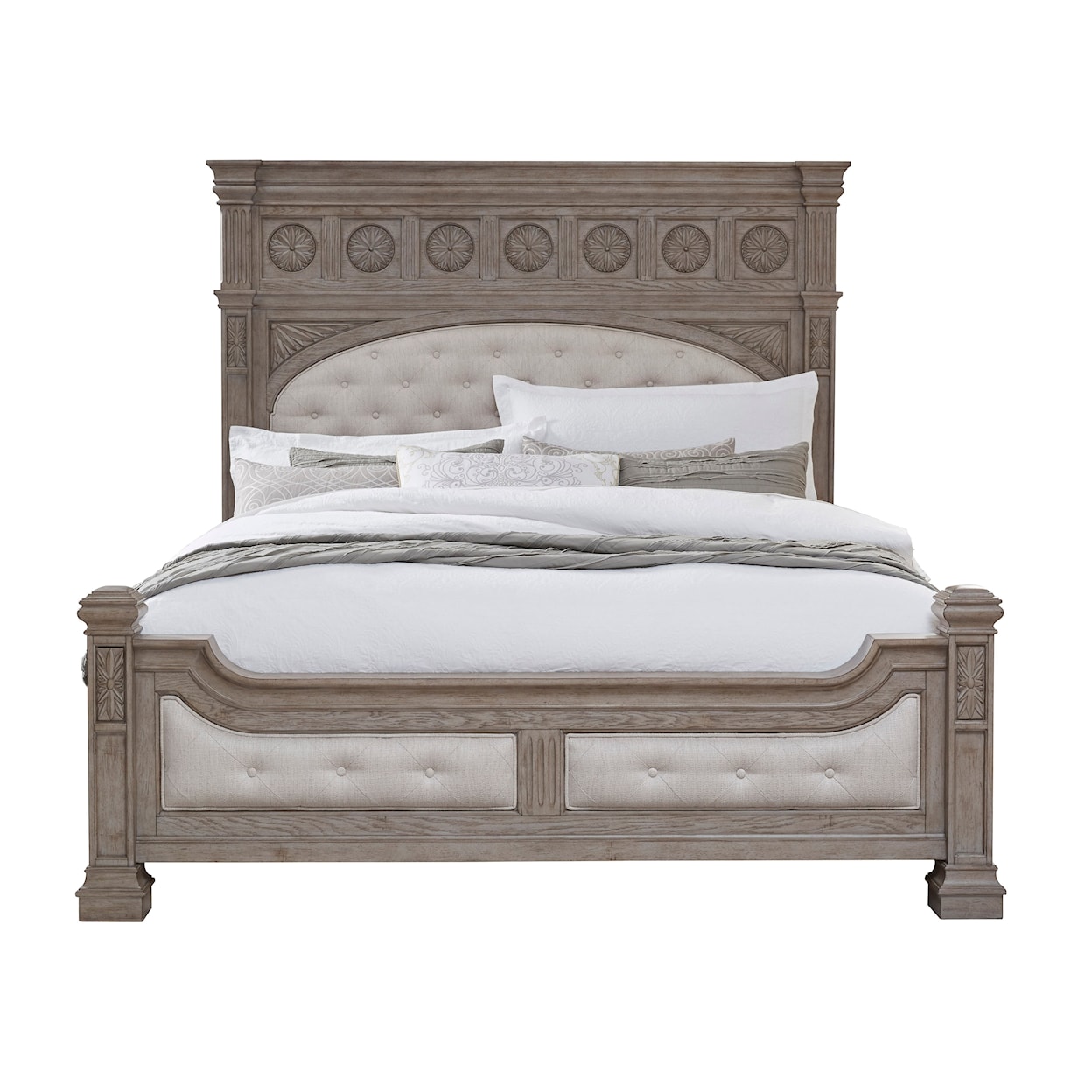 Pulaski Furniture Kingsbury Queen Panel Bed