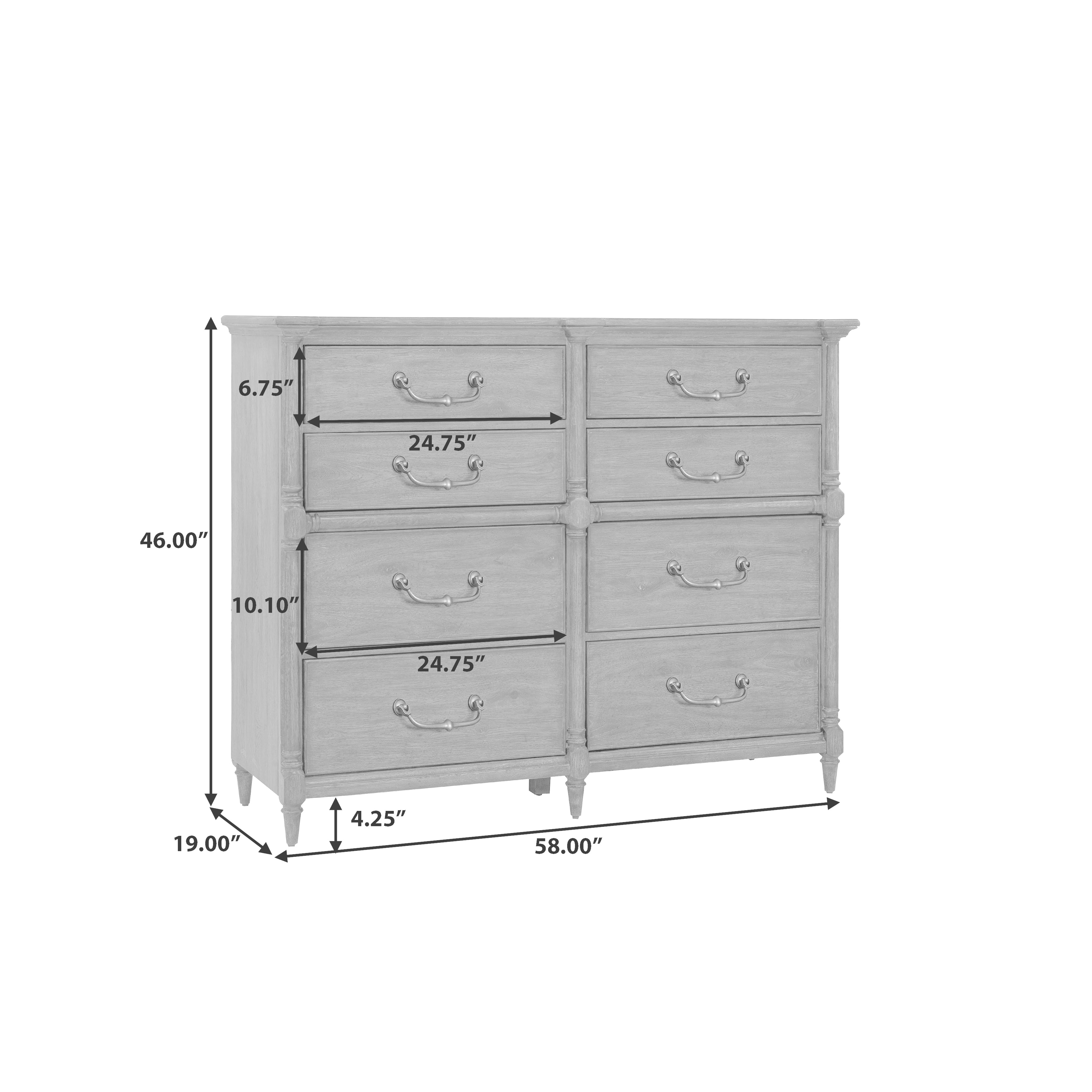 Pulaski Furniture Revival Row 8-Drawer Bureau