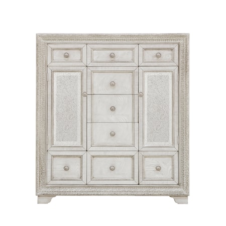 9-Drawer Door Chest