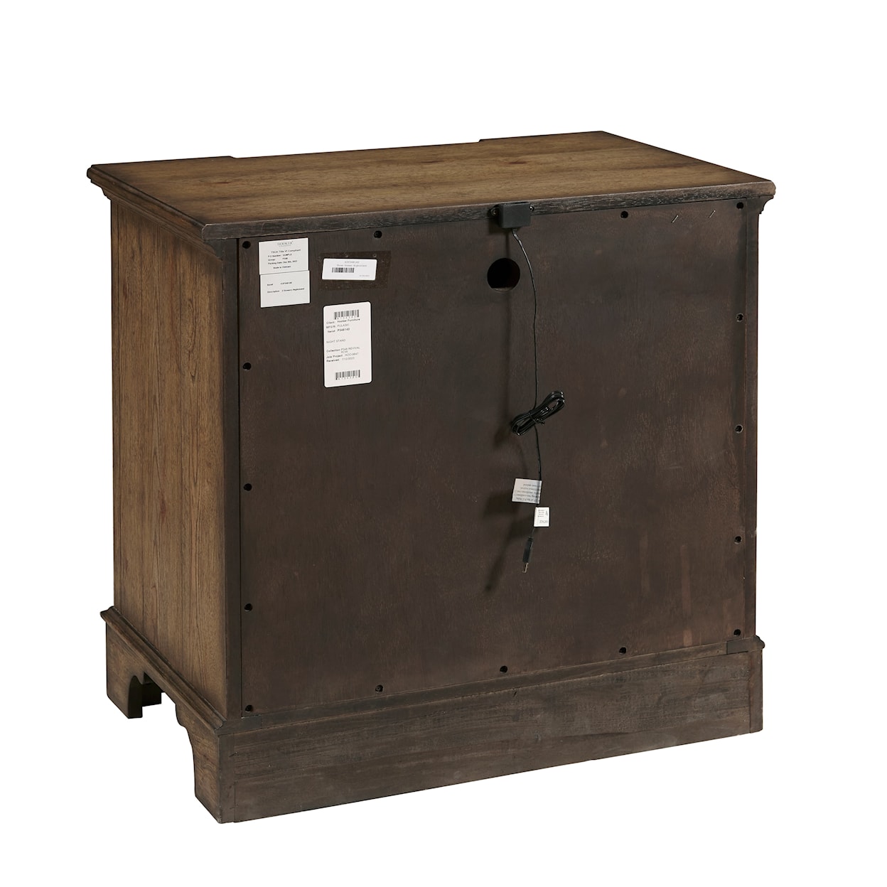 Pulaski Furniture Revival Row 3-Drawer Nightstand