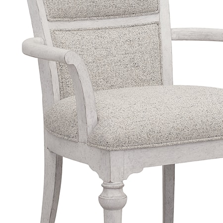 Upholstered Dining Arm Chair