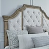 Pulaski Furniture Garrison Cove Queen Upholstered Panel Bed