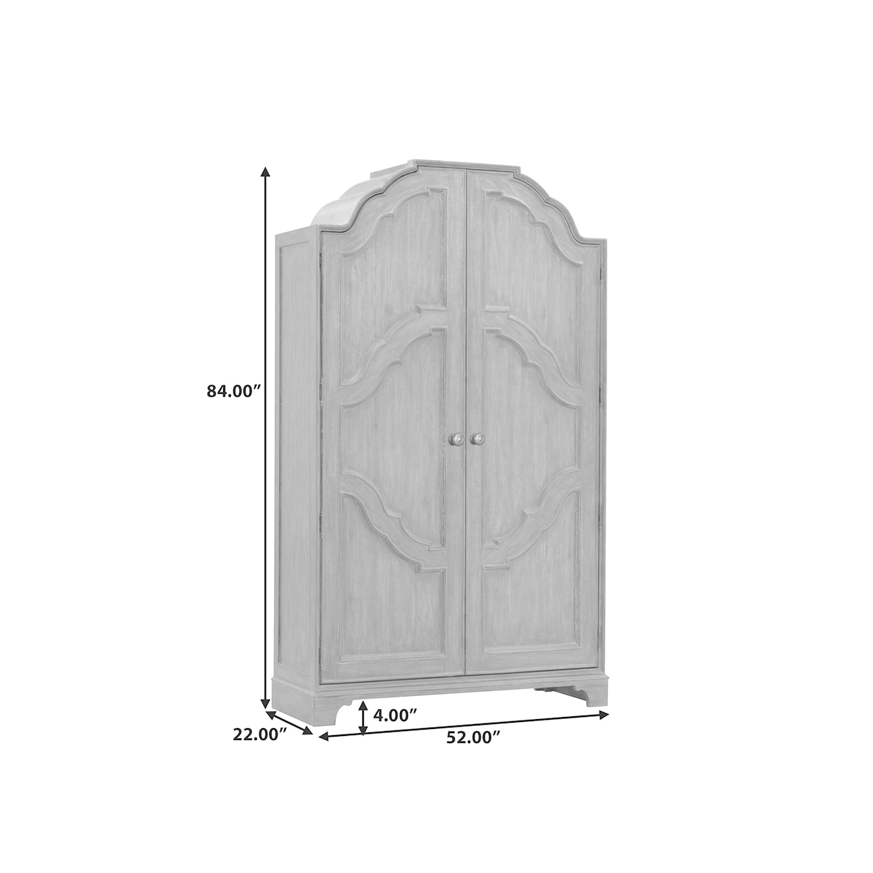 Pulaski Furniture Revival Row 2-Door Armoire