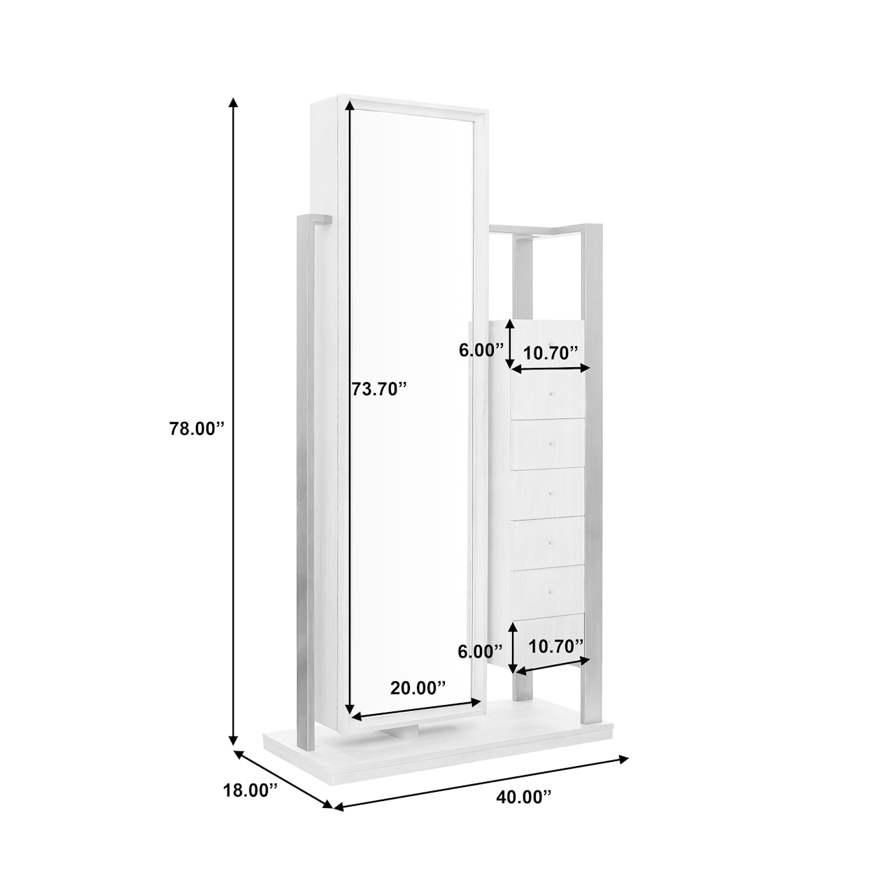 Pulaski Furniture Accents July 2021 Mirror Semanier