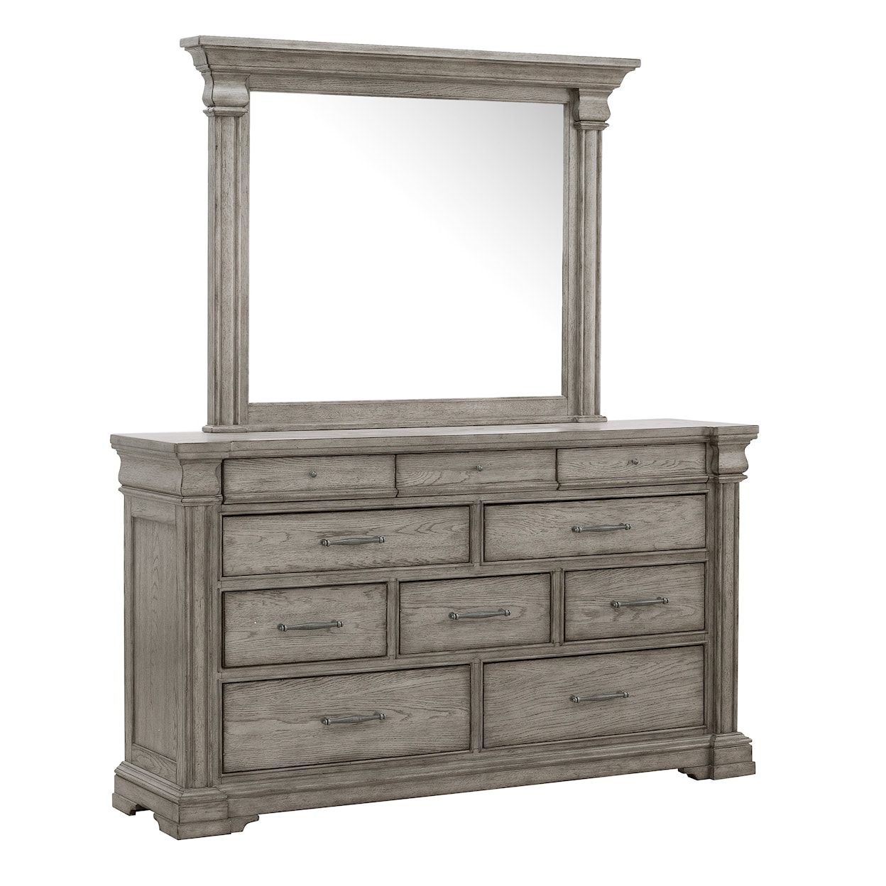 Pulaski Furniture Madison Ridge Dresser and Mirror