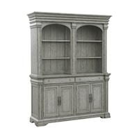 Traditional Madison Ridge Server and Hutch