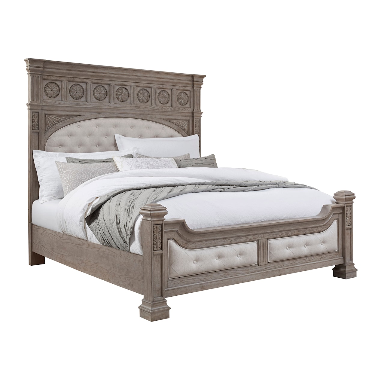 Pulaski Furniture Kingsbury Queen Panel Bed