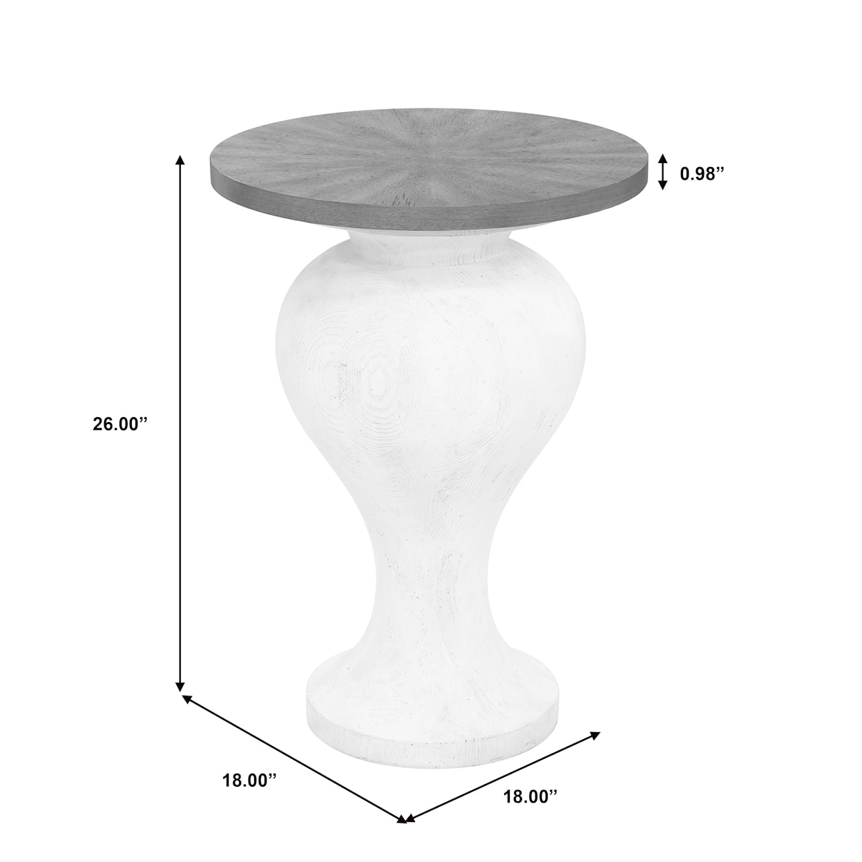 Pulaski Furniture Accents July 2021 Round Accent Table