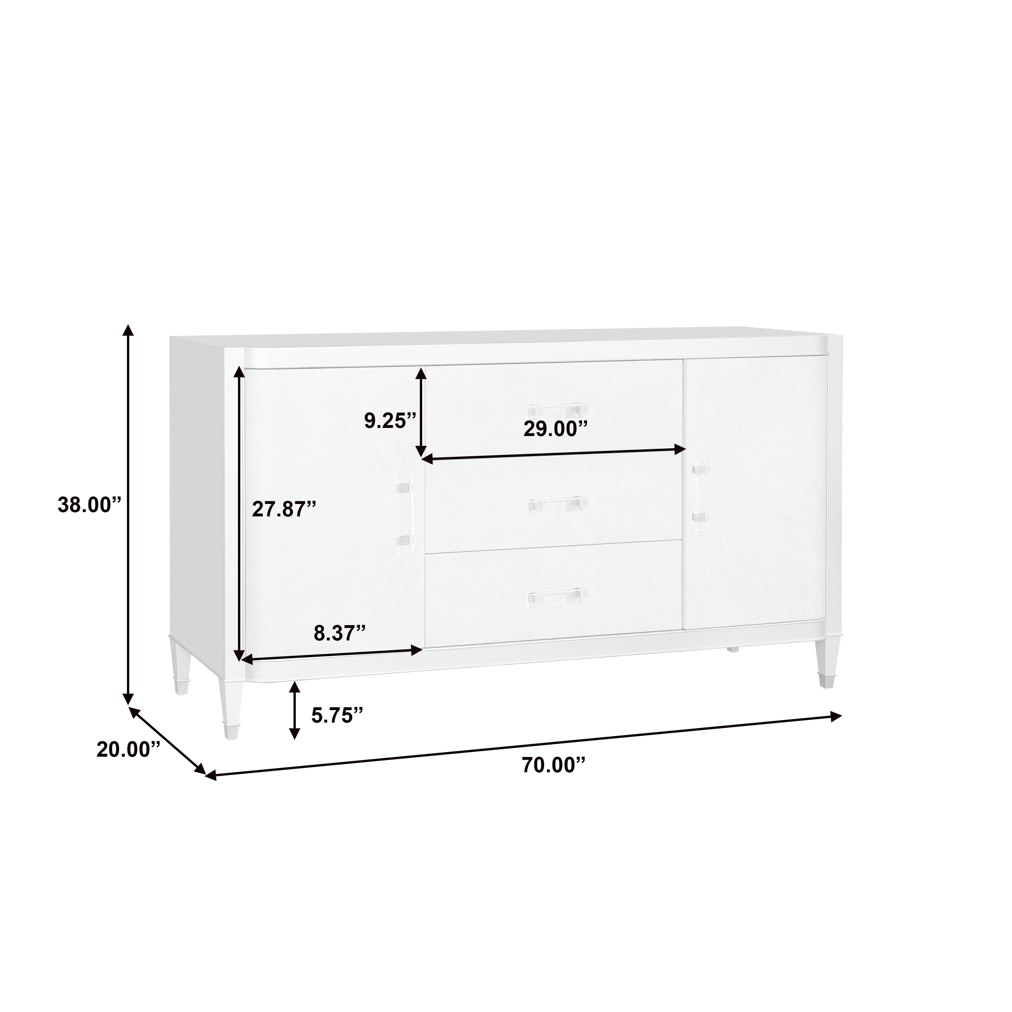 Pulaski Furniture Zoey Buffet