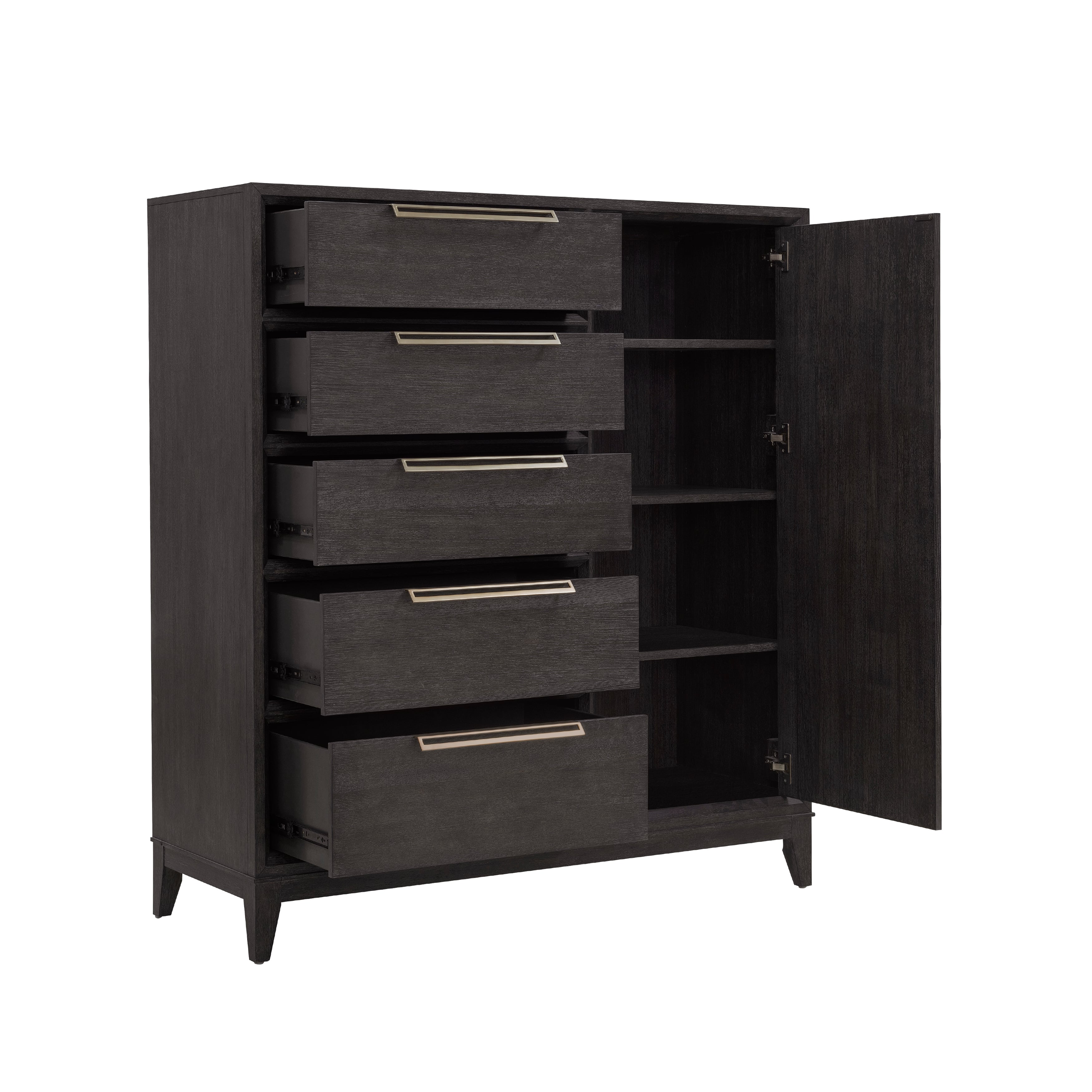 5-Drawer Door Chest