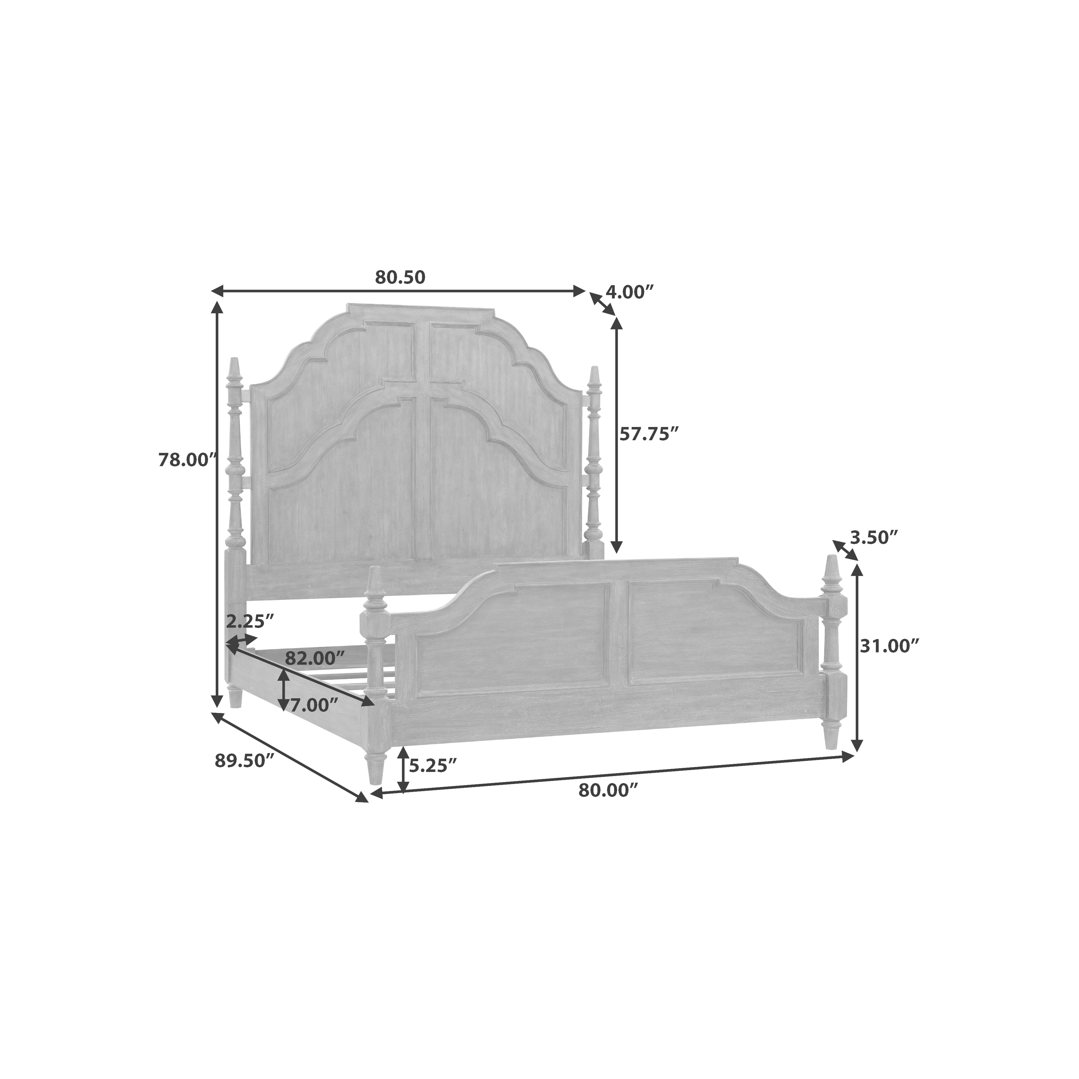 Pulaski Furniture Revival Row King Panel Bed