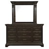 Pulaski Furniture Caldwell Dresser with Mirror