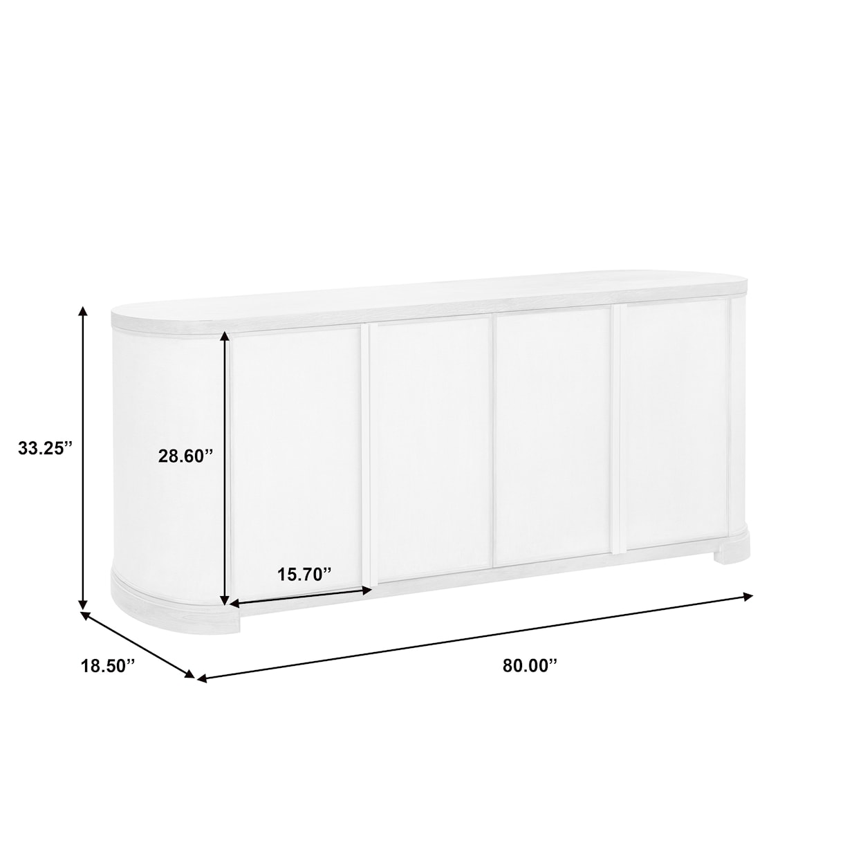 Pulaski Furniture Accents July 2021 Credenza