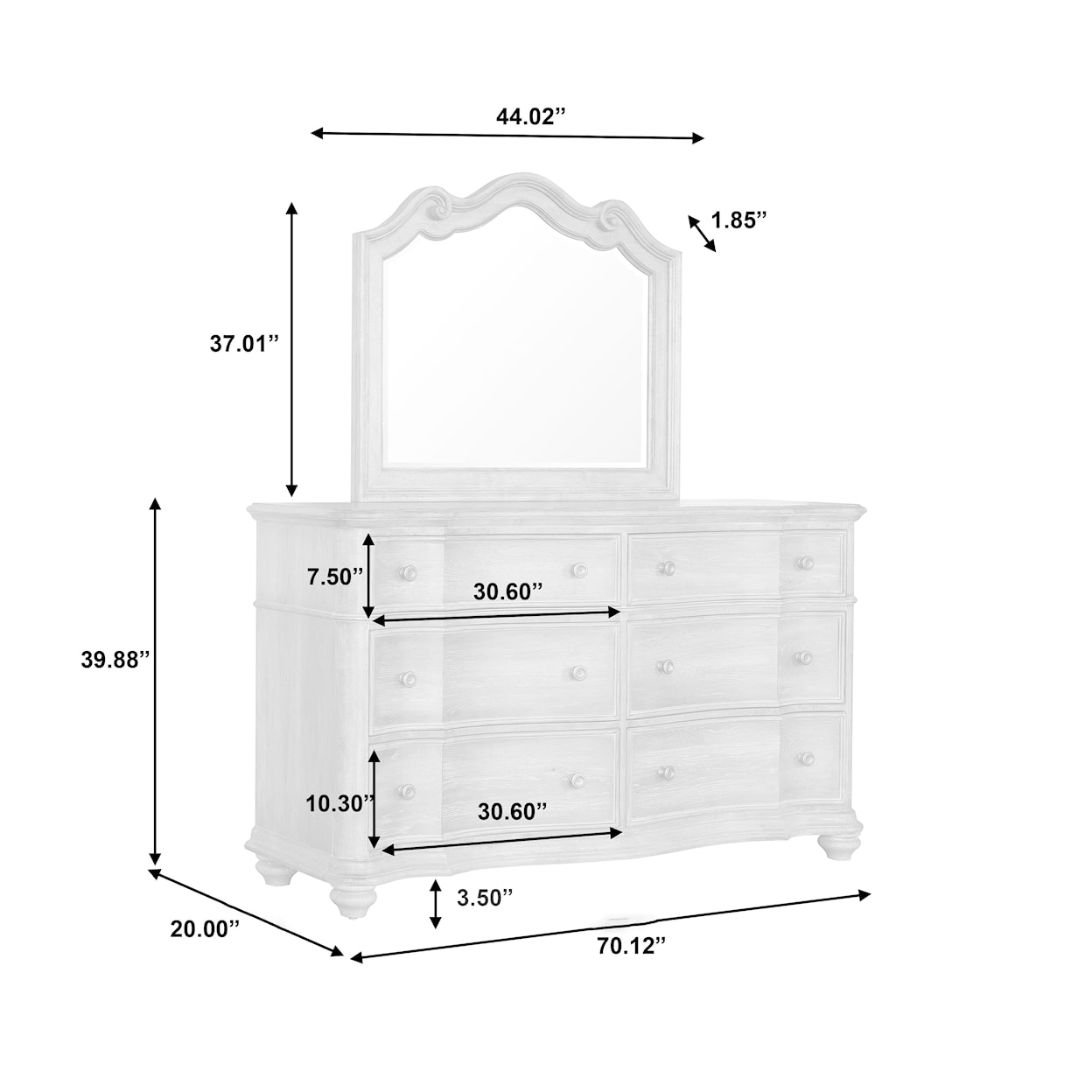 Pulaski Furniture Weston Hills Weston Hills Dresser