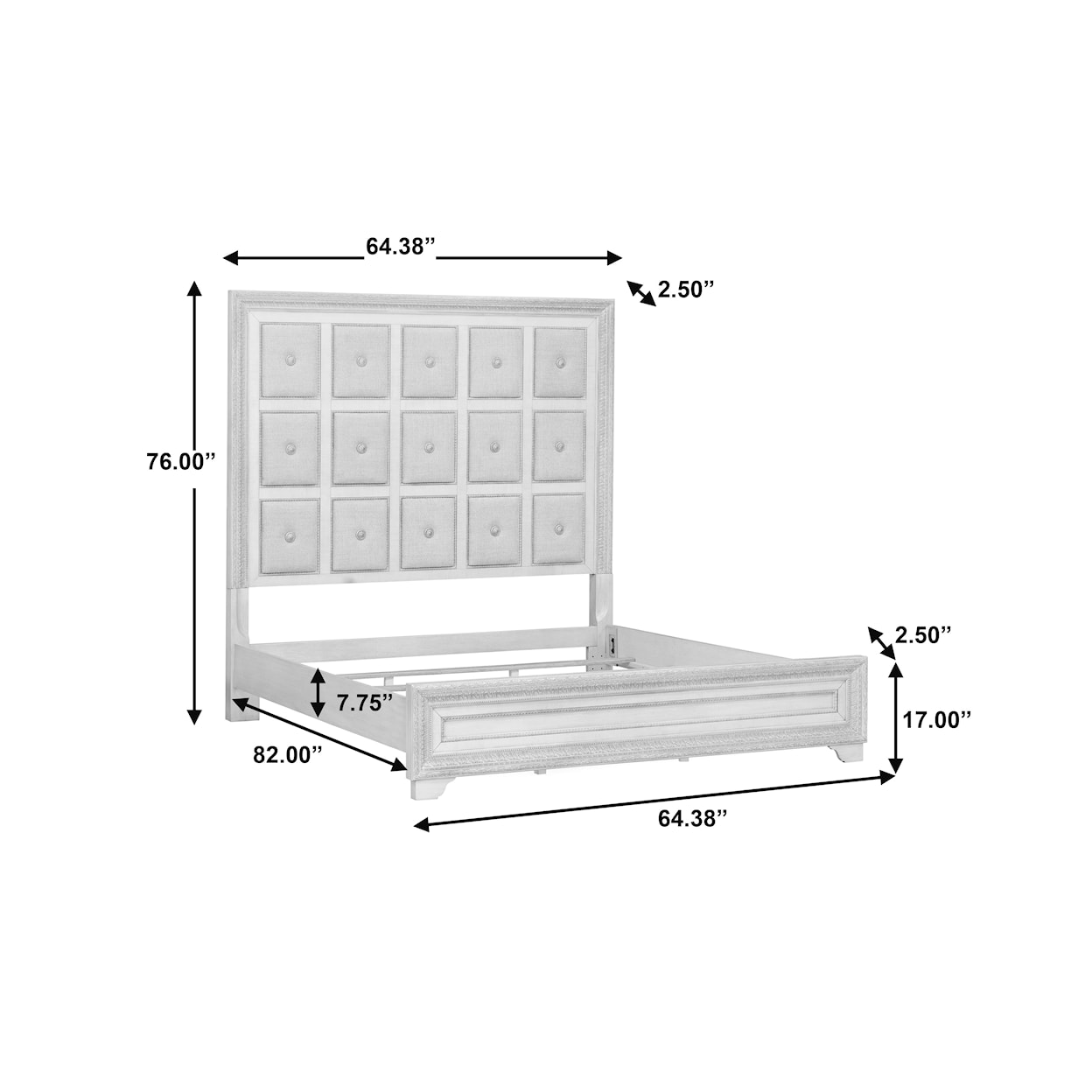 Pulaski Furniture Camila Queen Bed