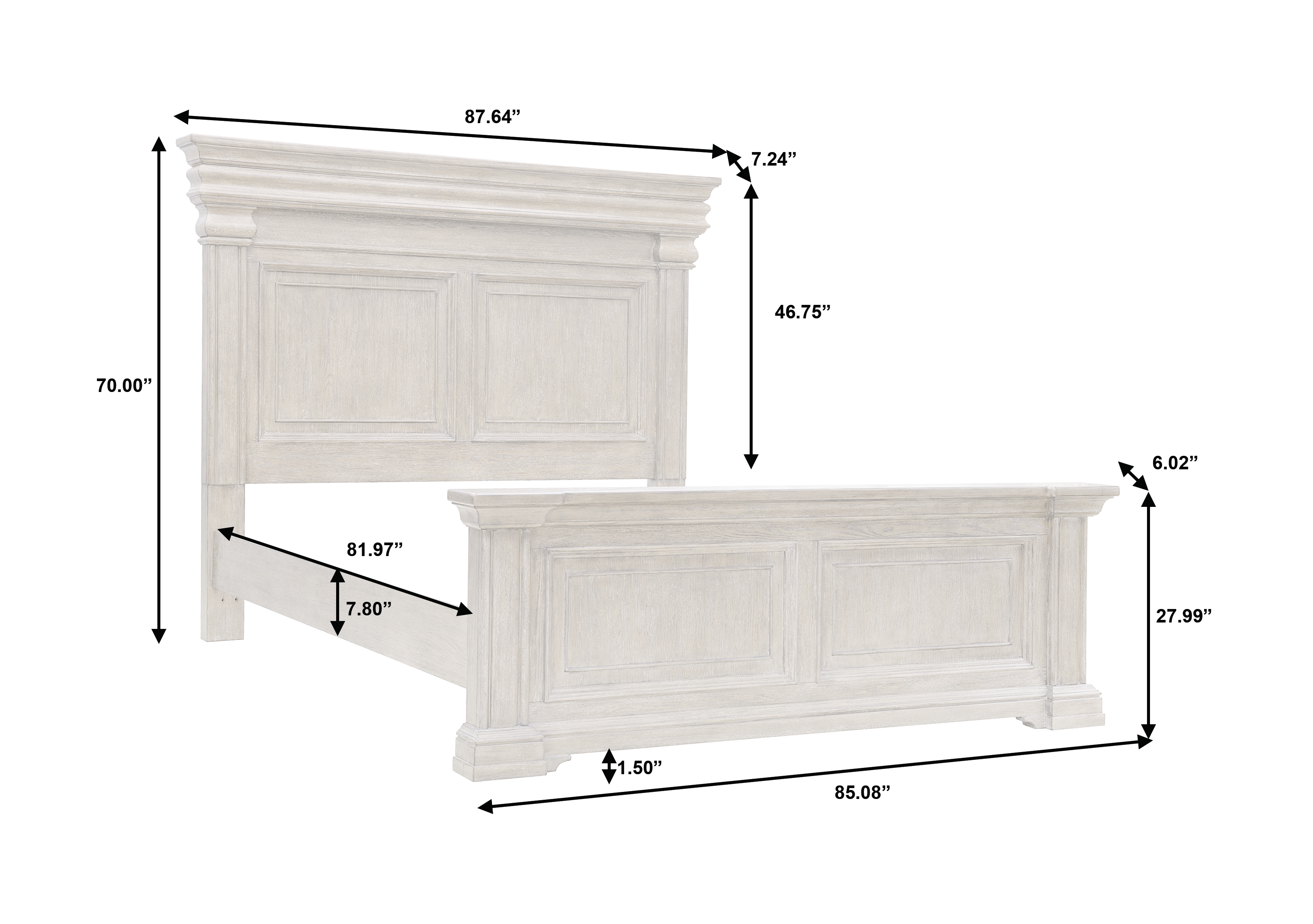 Pulaski Furniture Madison Ridge King Panel Bed