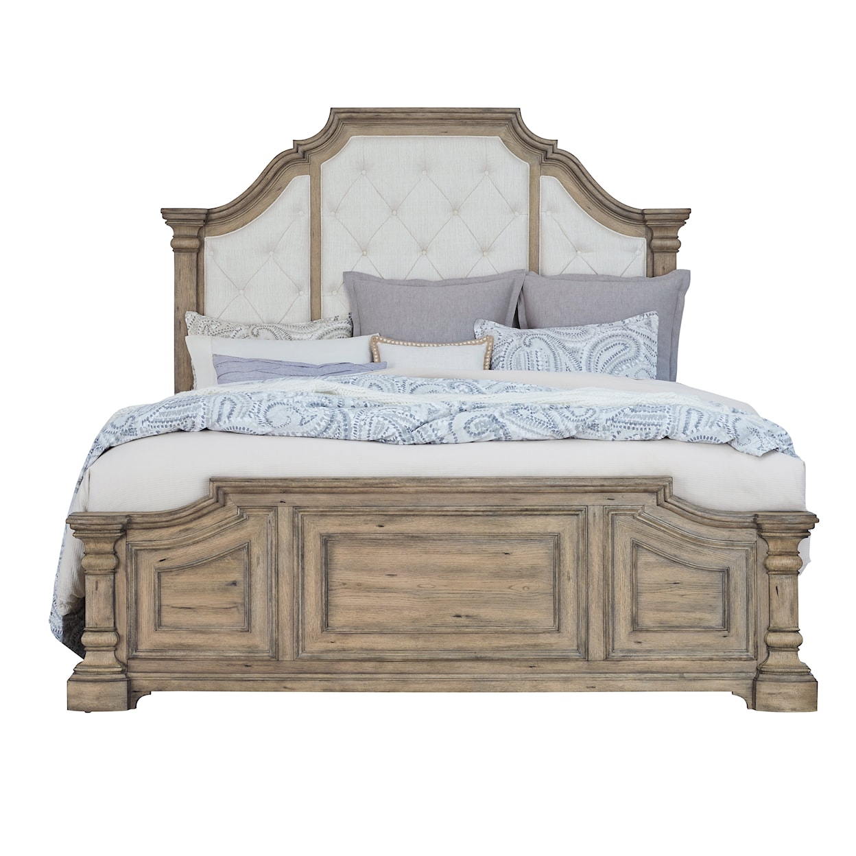 Pulaski Furniture Garrison Cove King Upholstered Bed