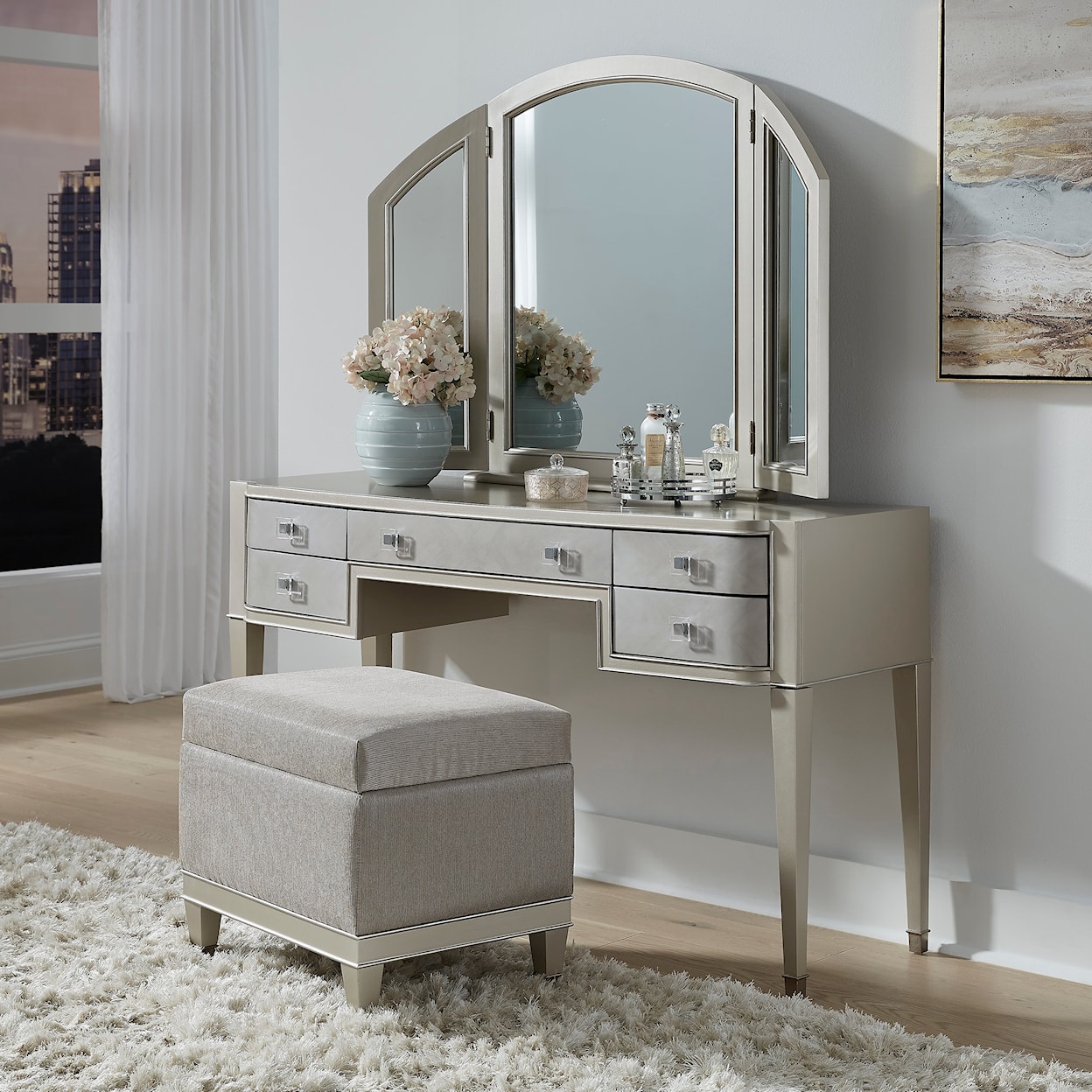 Pulaski Furniture Zoey Vanity Desk