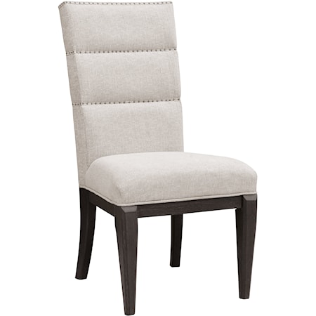 Contemporary Upholstered Dining Side Chair