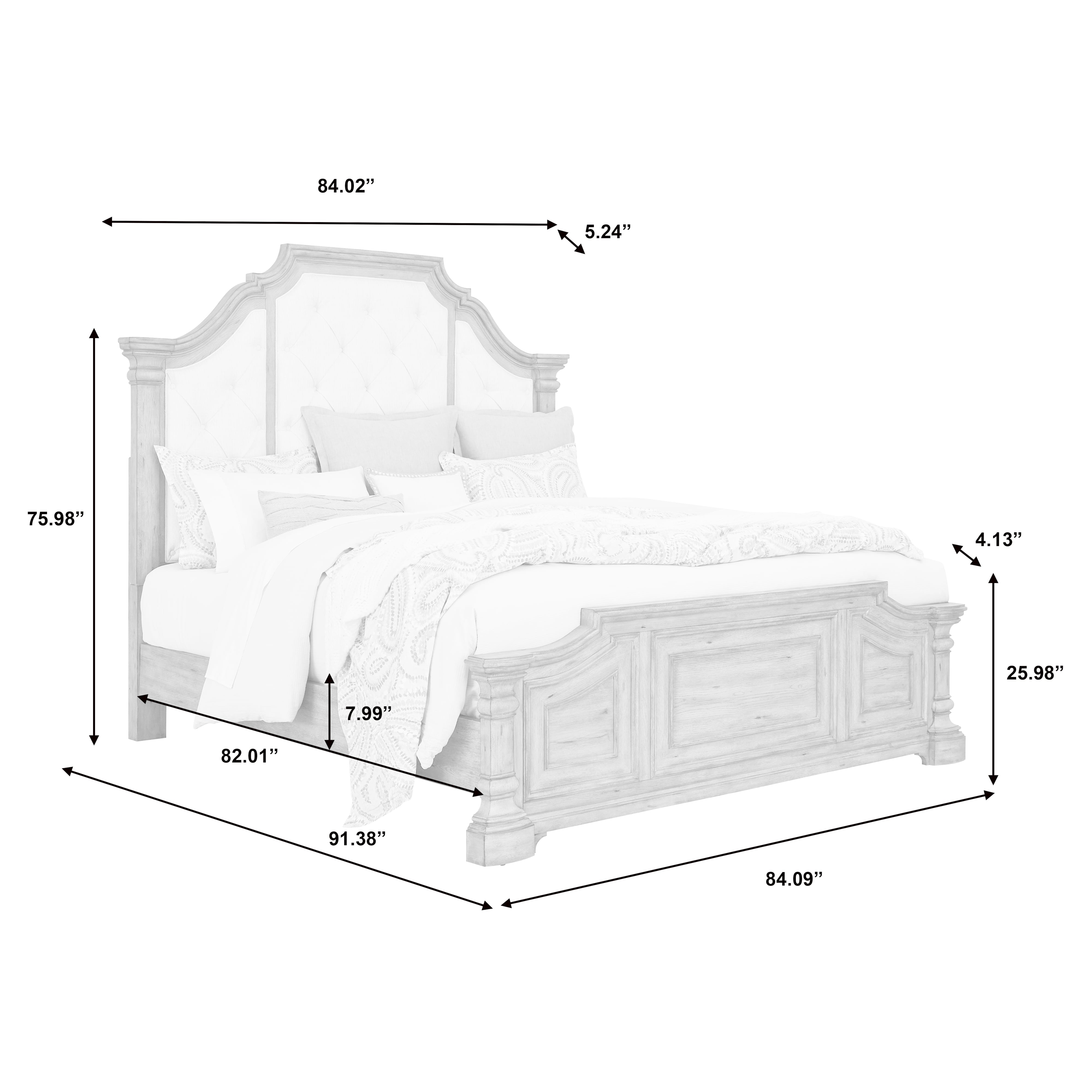 Pulaski Furniture Garrison Cove P330BRK9 Traditional King Panel Bed