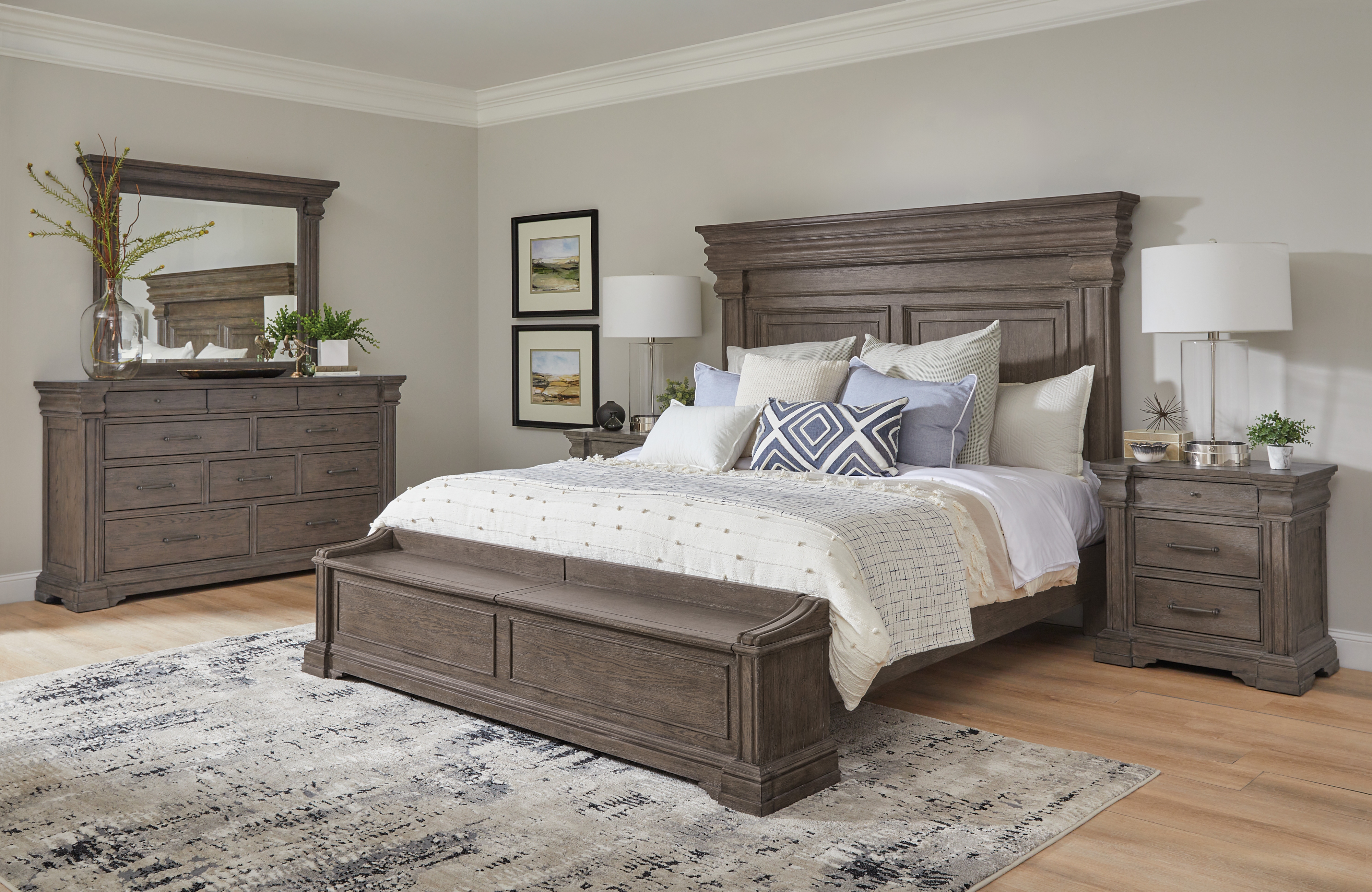 Pulaski Furniture Madison Ridge King Panel Bed