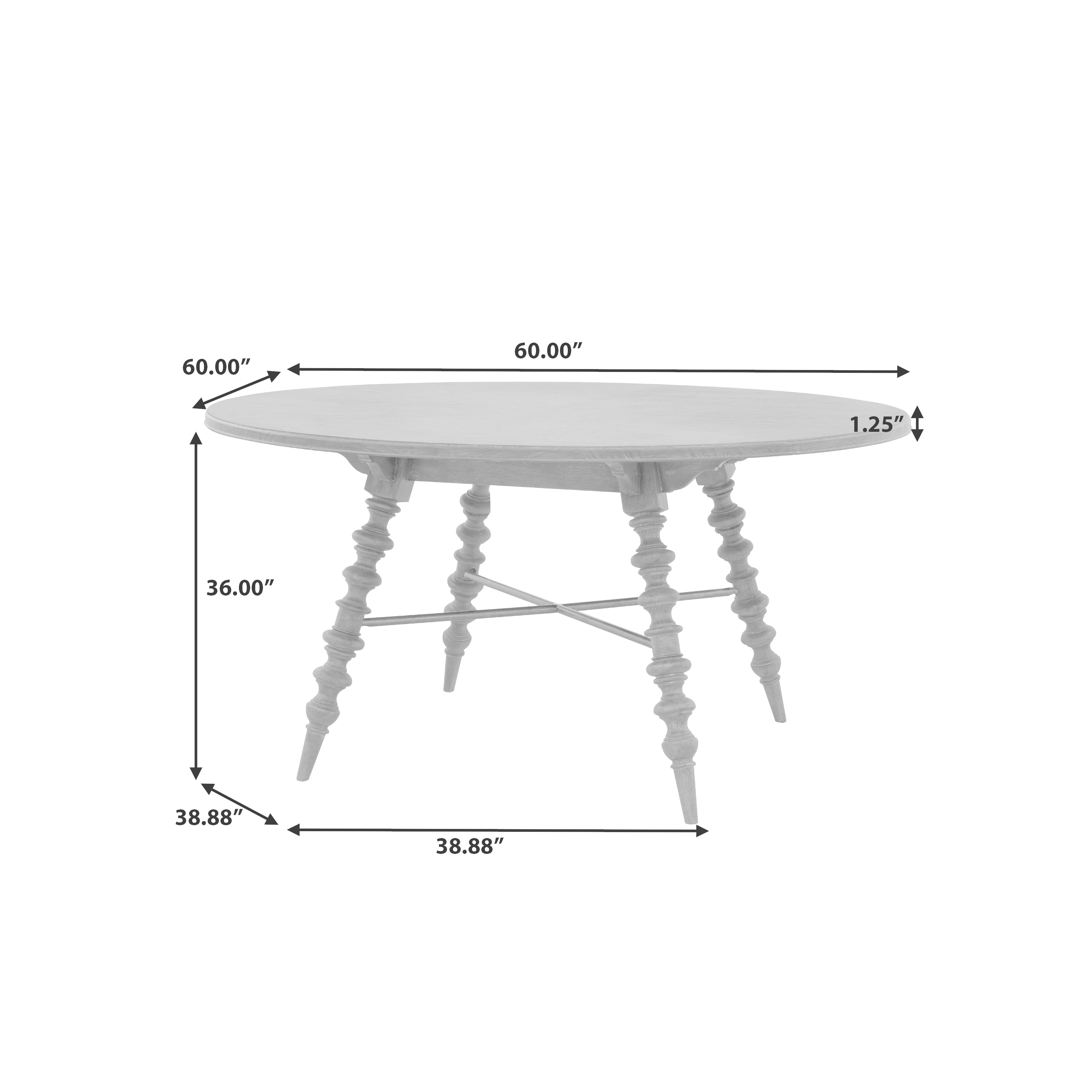 Pulaski Furniture Revival Row Round Dining Table