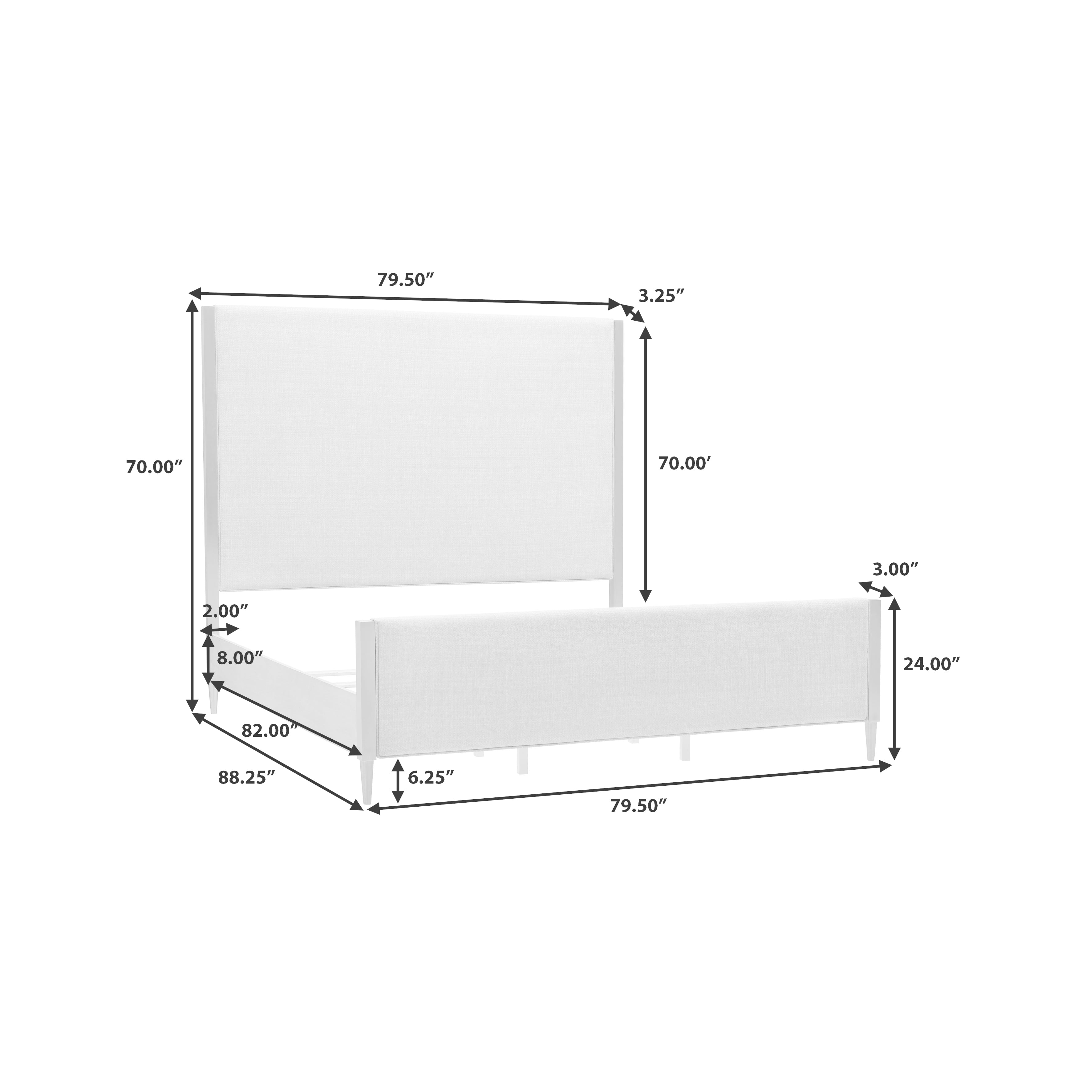 Pulaski Furniture Ashby Place King Upholstered Bed