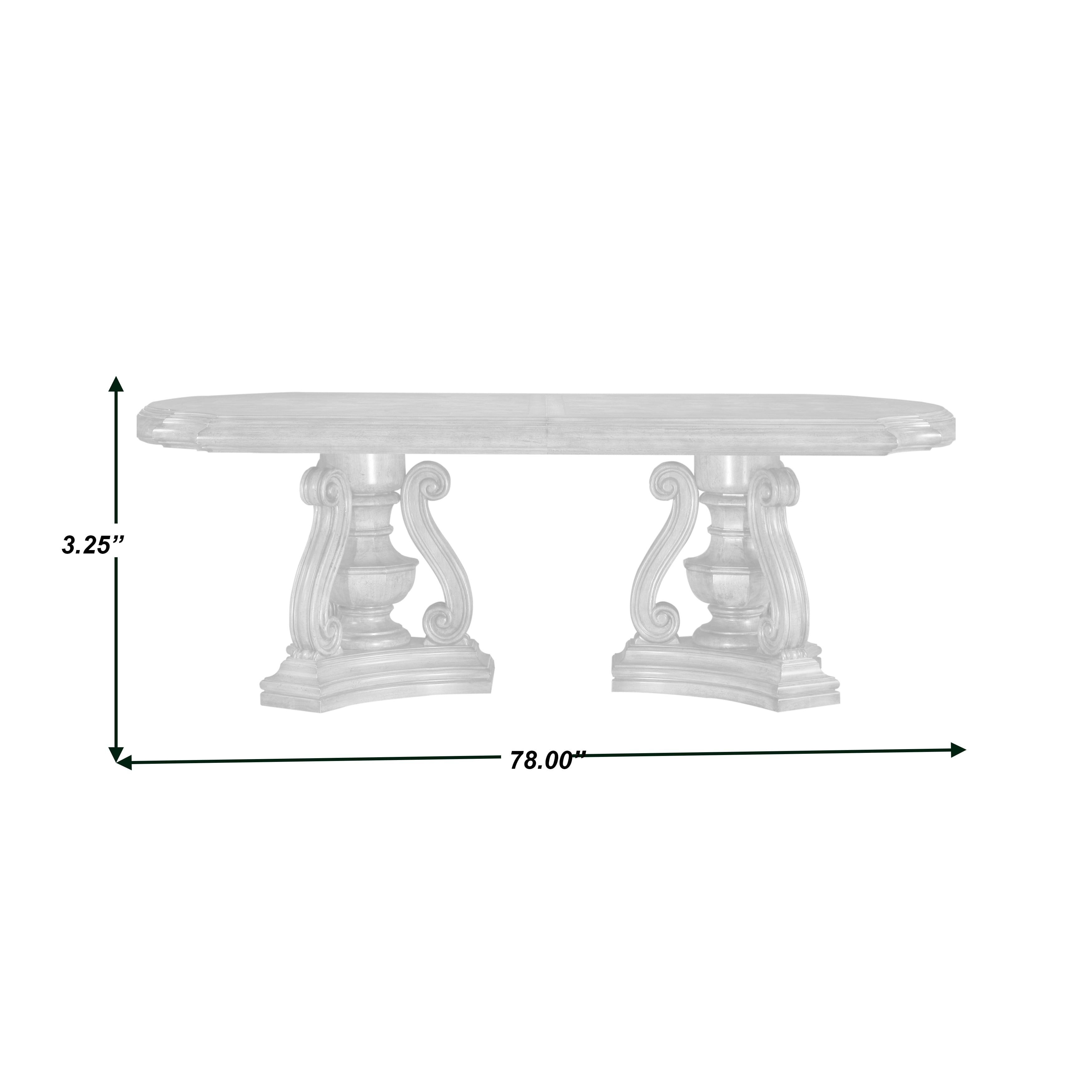 Pulaski Furniture San Mateo 662DRK1 Traditional Double Pedestal