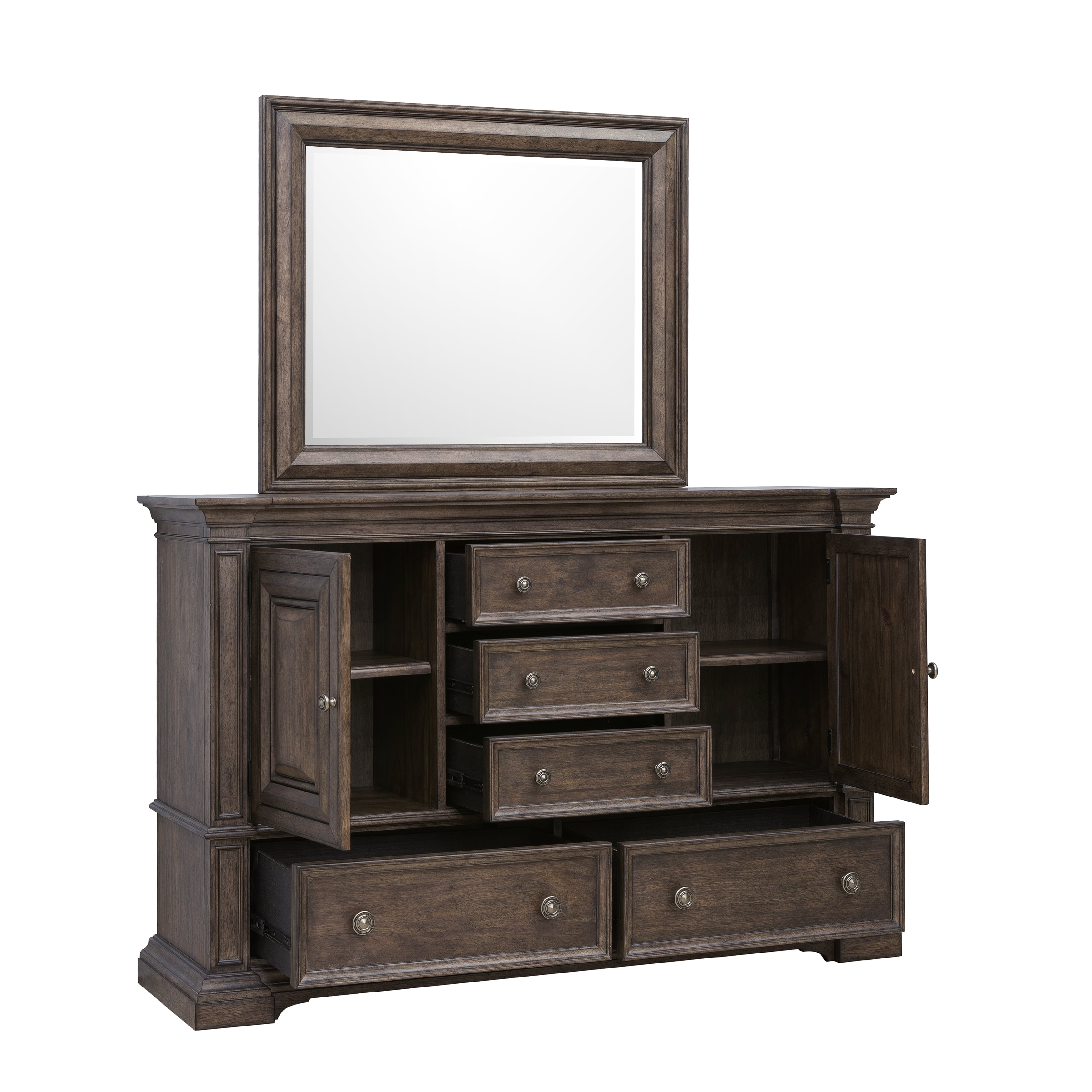 Dresser and Mirror