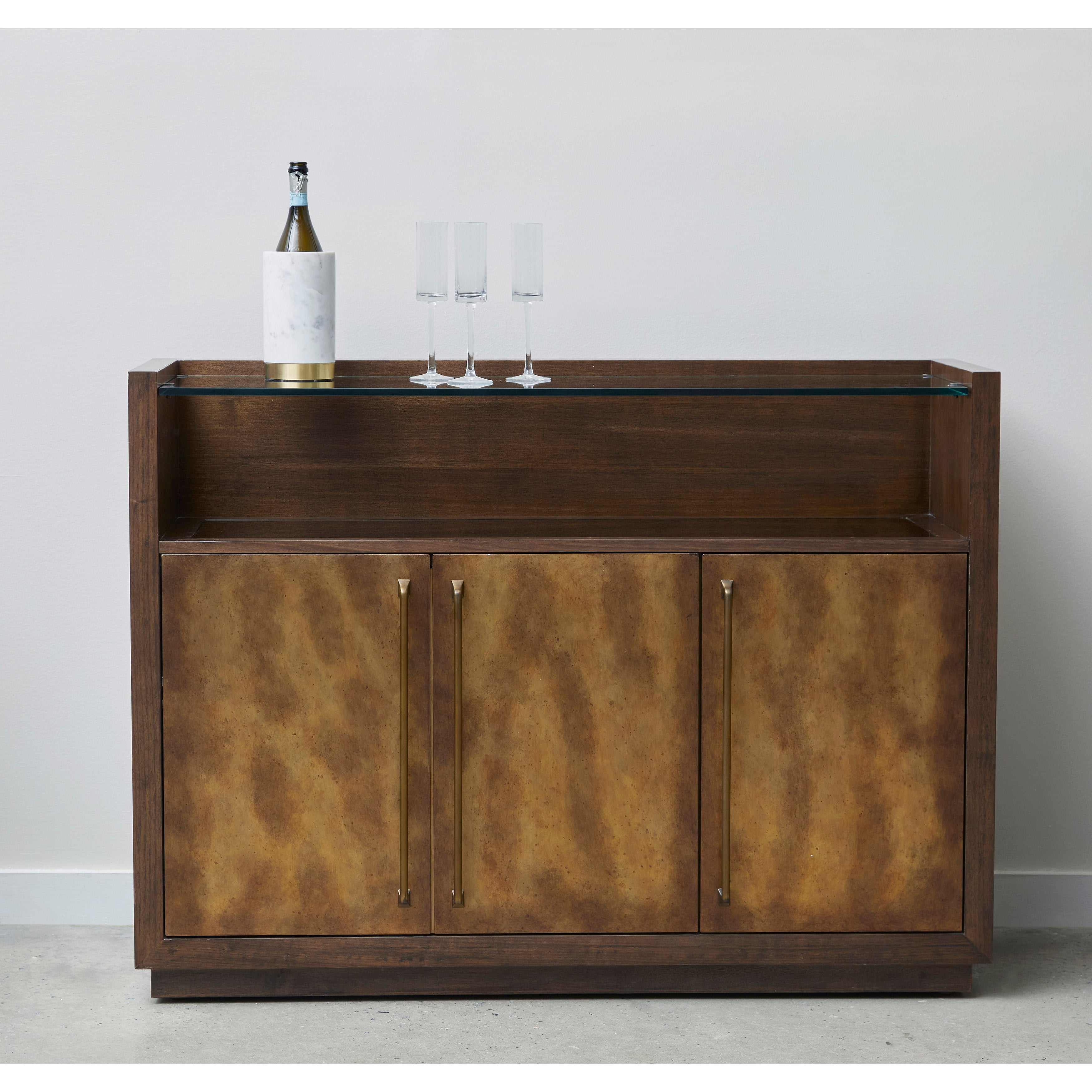 Pulaski Furniture Accents Copper Bar Cabinet