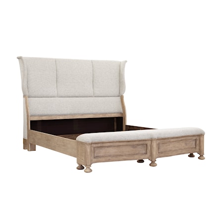 Queen Upholstered Bed