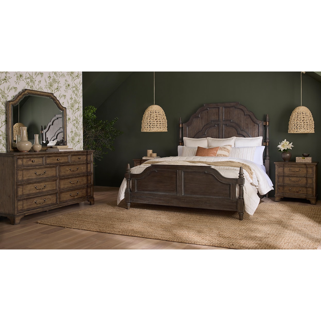 Pulaski Furniture Revival Row King Panel Bed