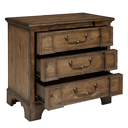 3-Drawer Nightstand