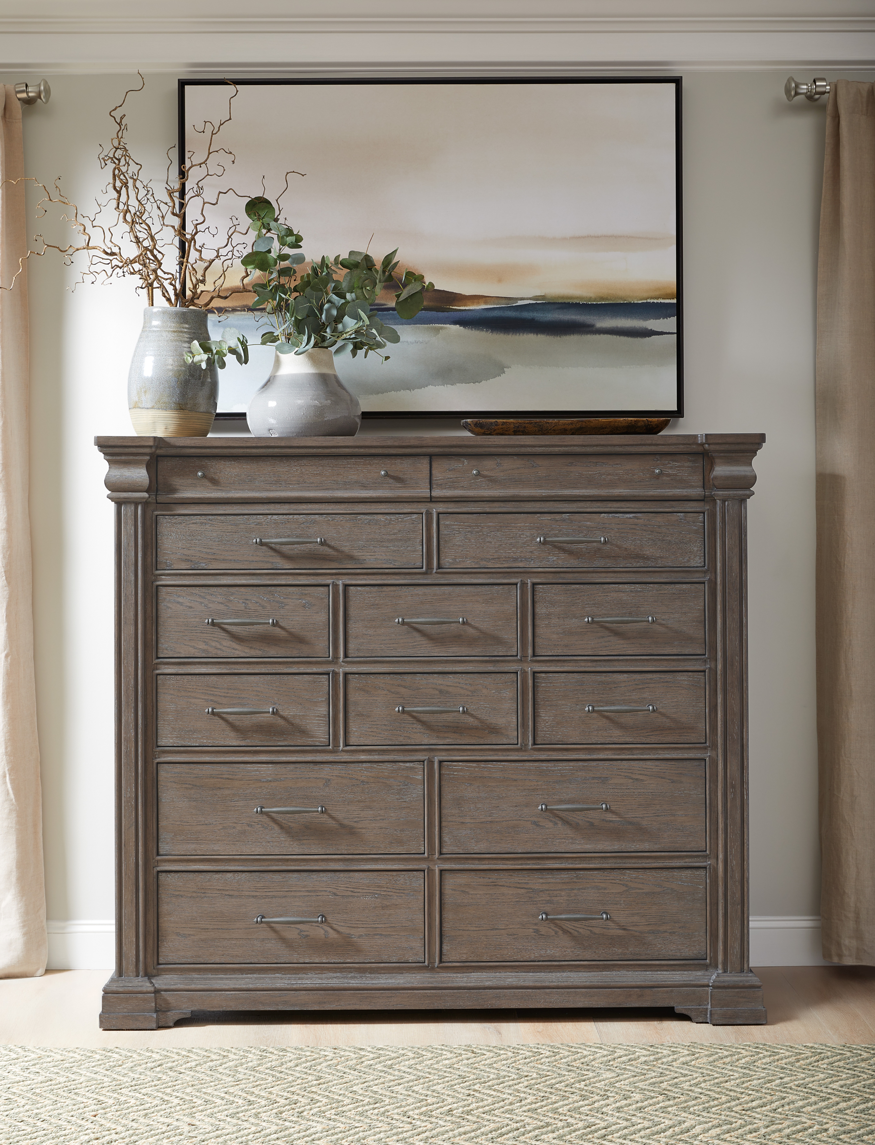 Pulaski Furniture Madison Ridge 14-Drawer Master Chest