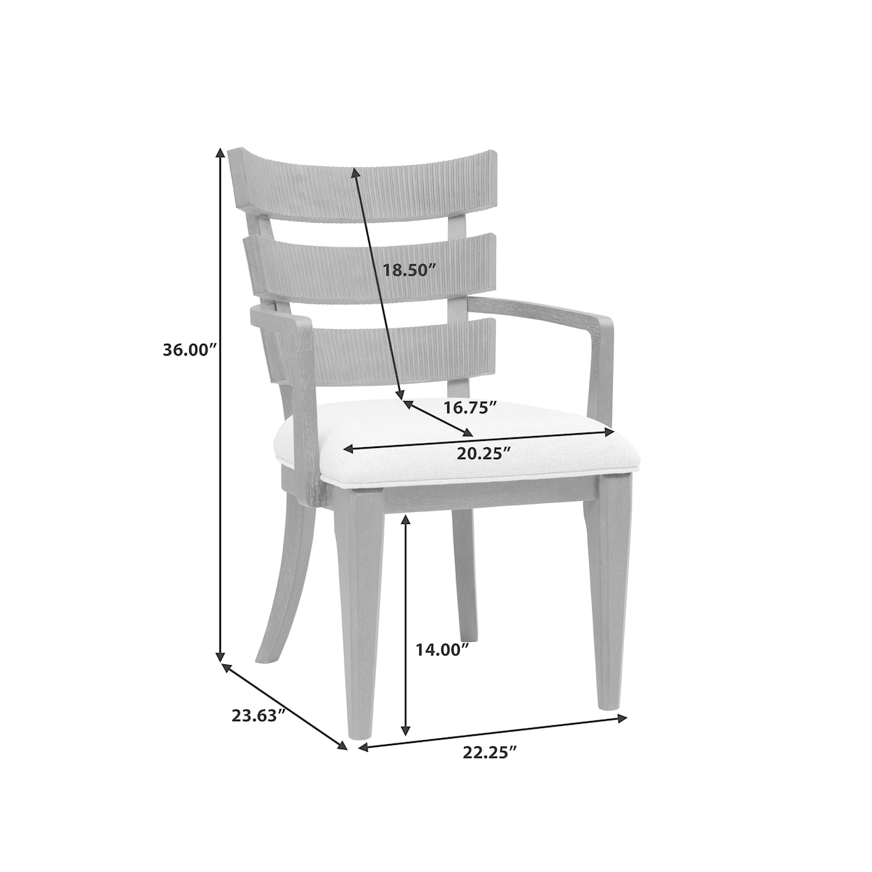 Pulaski Furniture West End Loft Dining Arm Chair