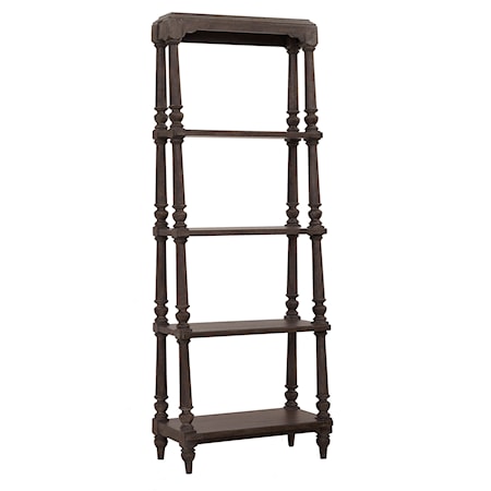 Traditional 4-Shelf Etagere