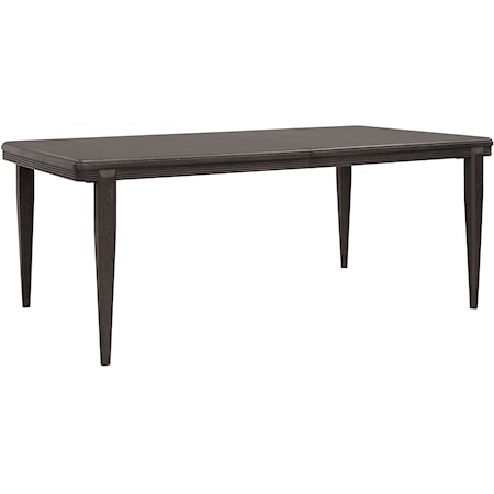 Contemporary Dining Table with 18" Extension Leaf