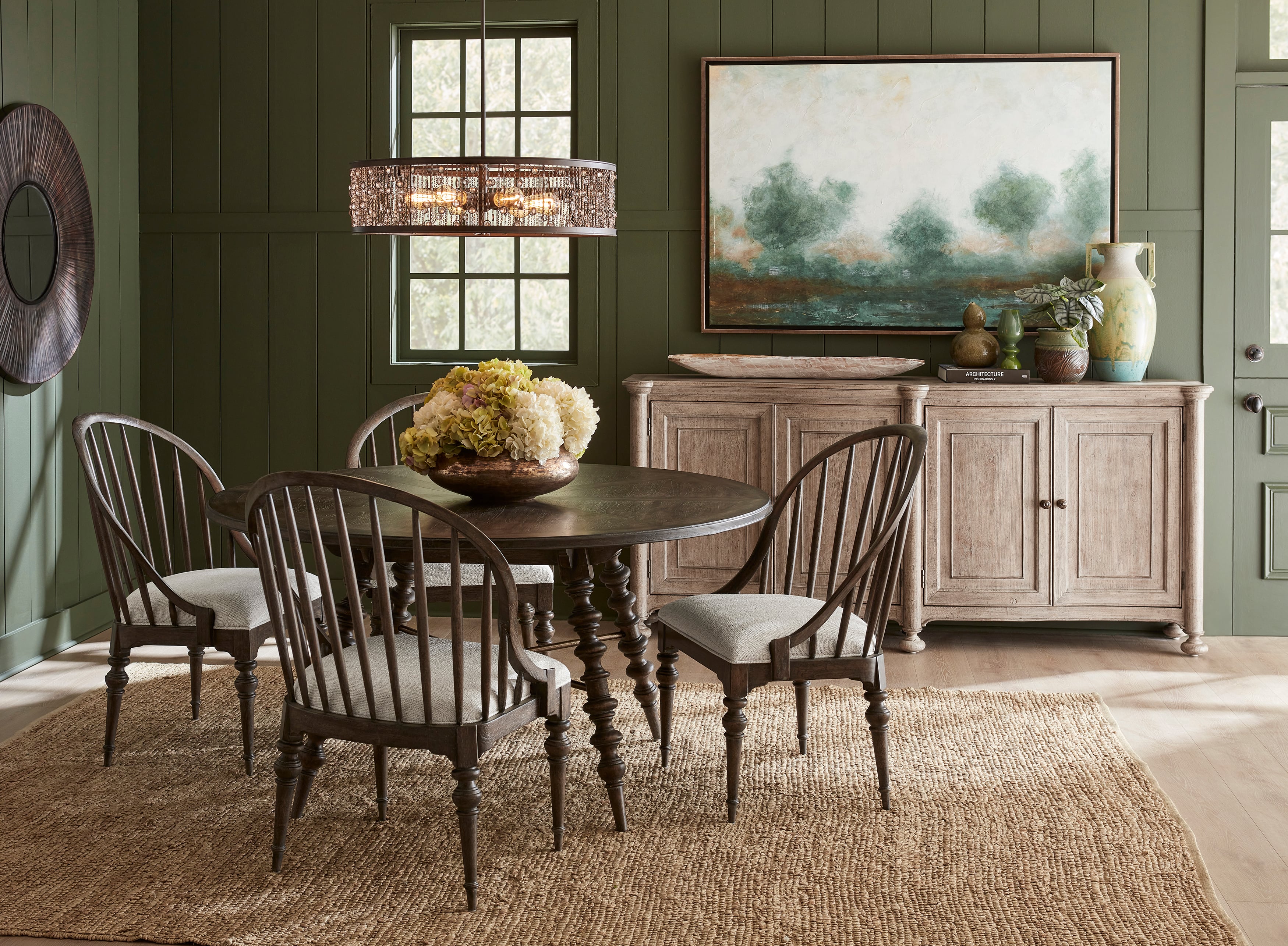 Pulaski Furniture Revival Row Round Dining Table