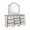 Pulaski Furniture Glendale Dresser and Mirror