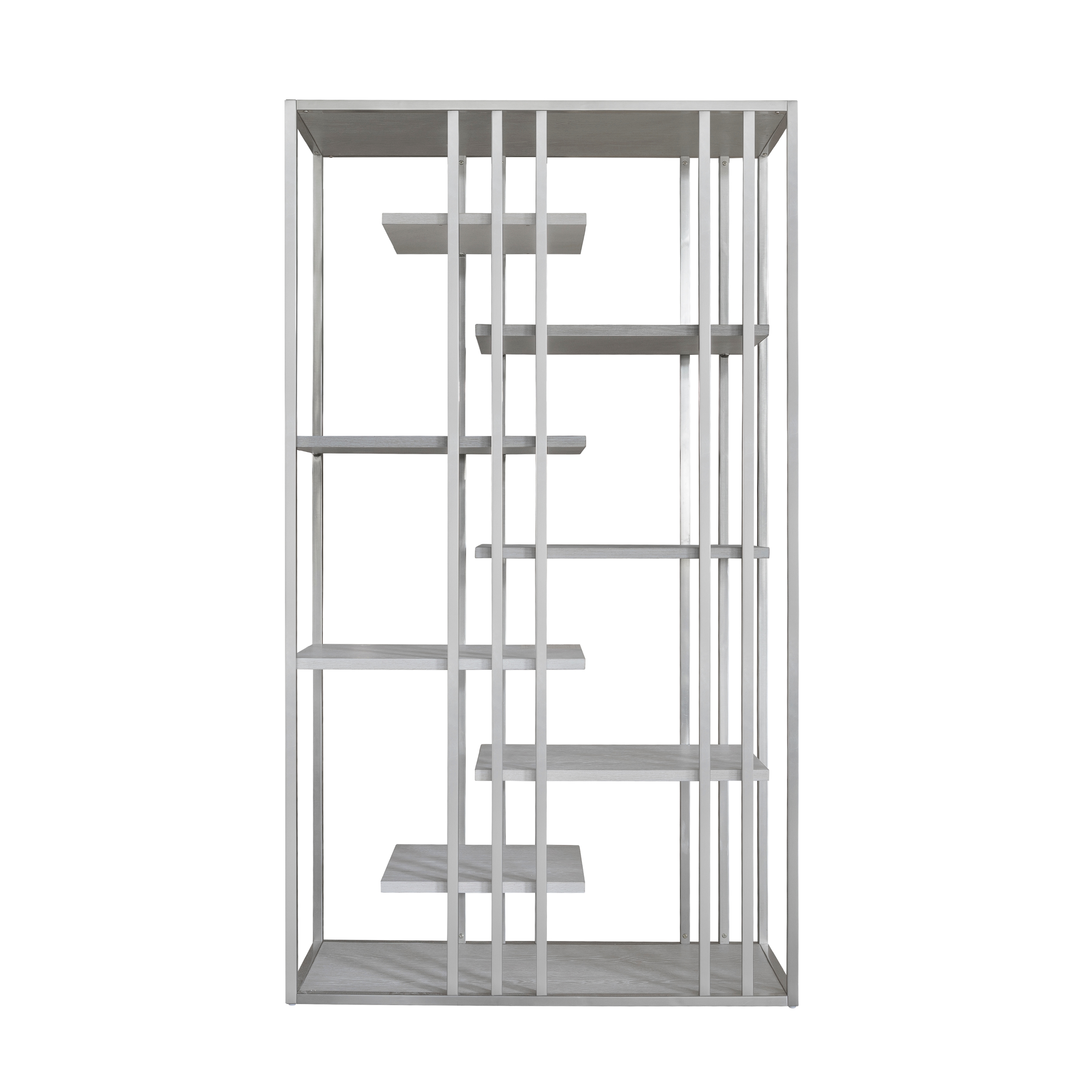 7-Shelf Open Bookcase